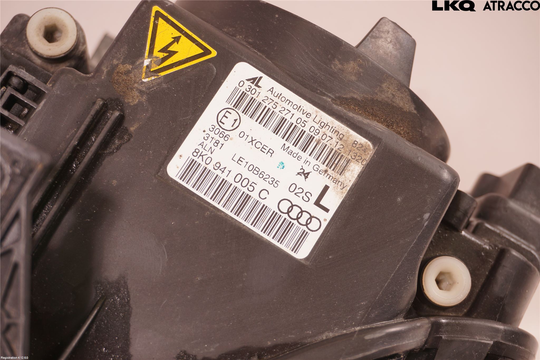 Audi A4/S4 08-11 Strålkastare Vänster