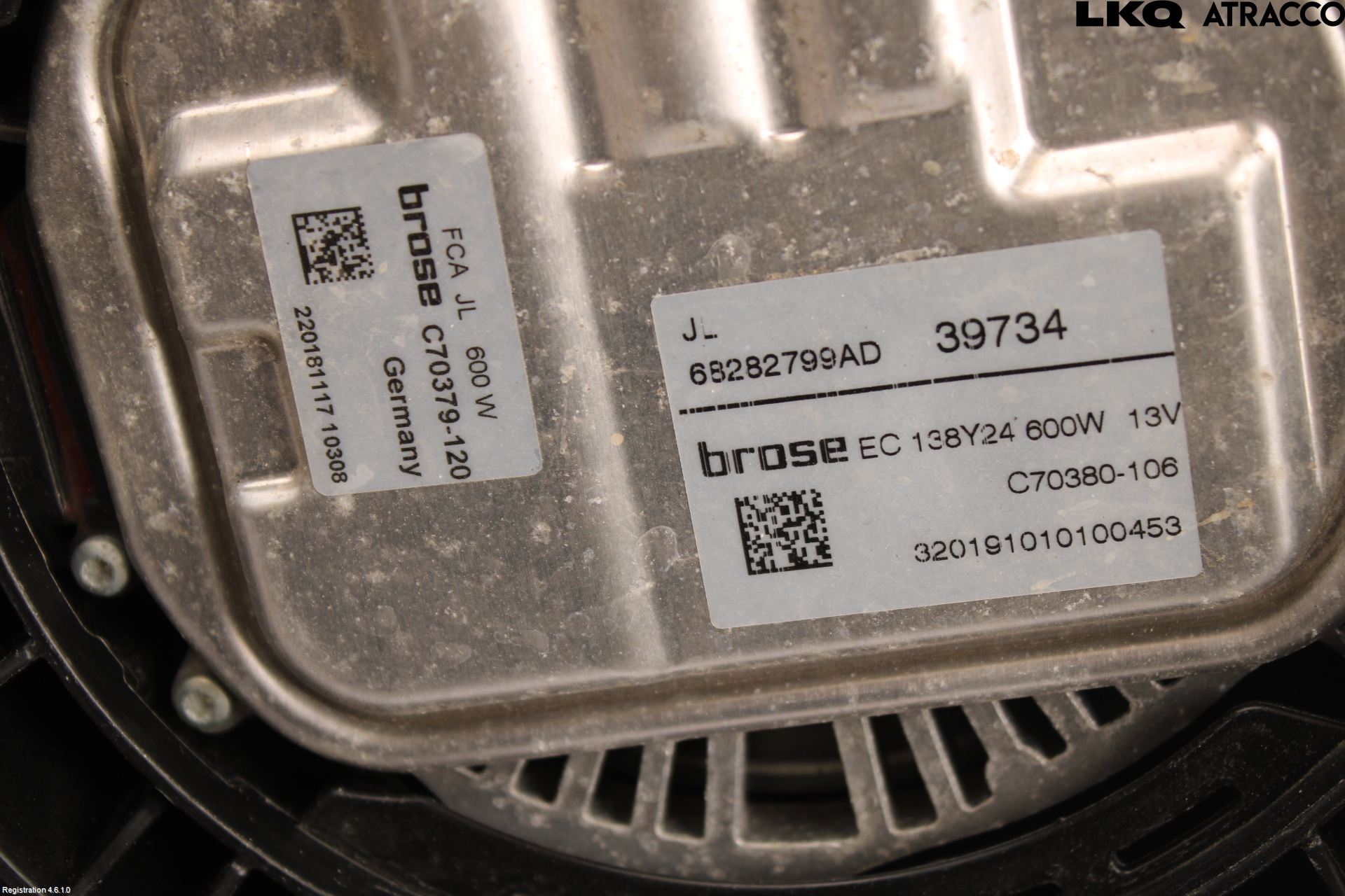 Jeep WRANGLER Kylfläkt El