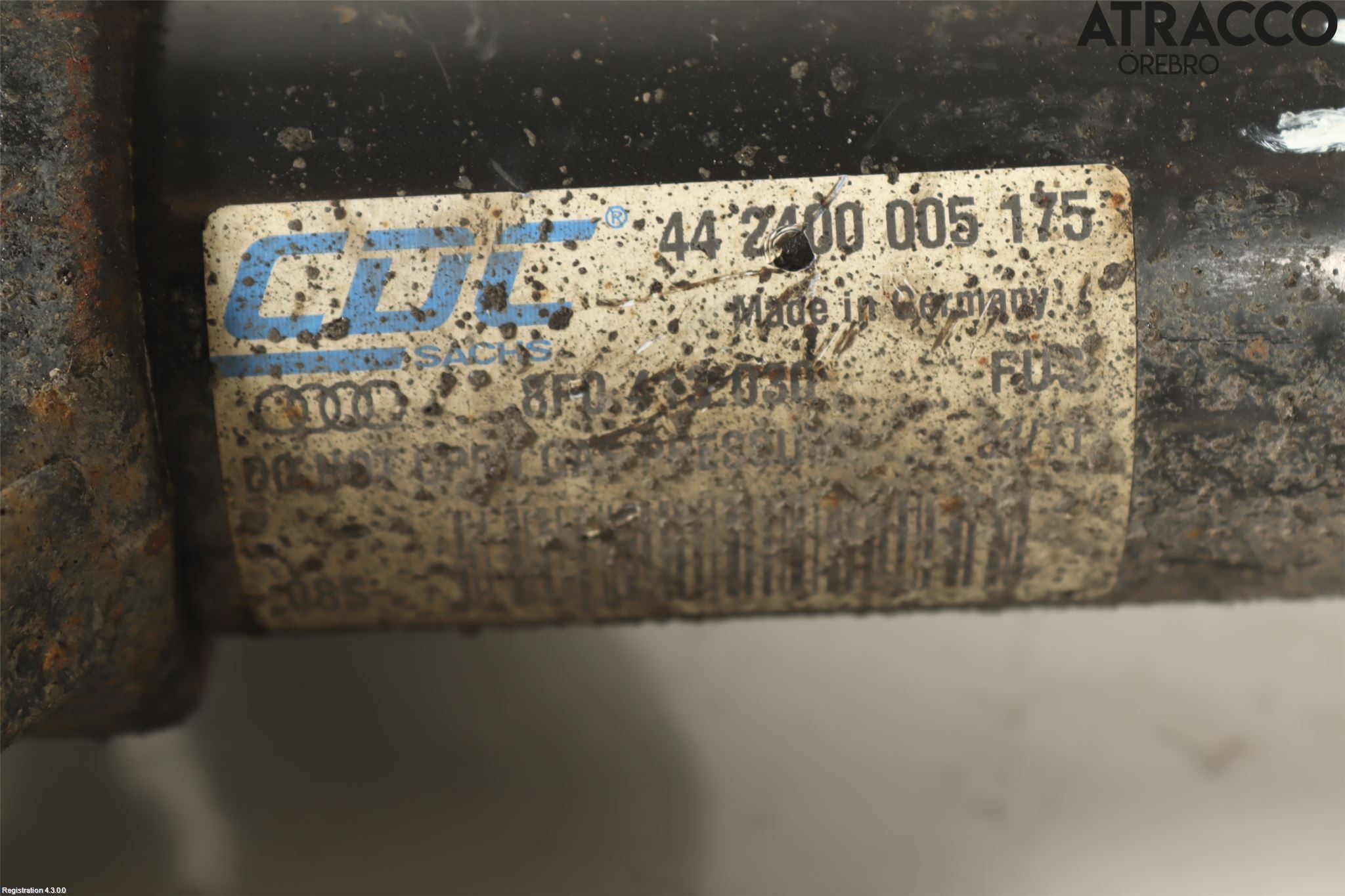 Audi A5 07-16 Fjäderben Fram Höger