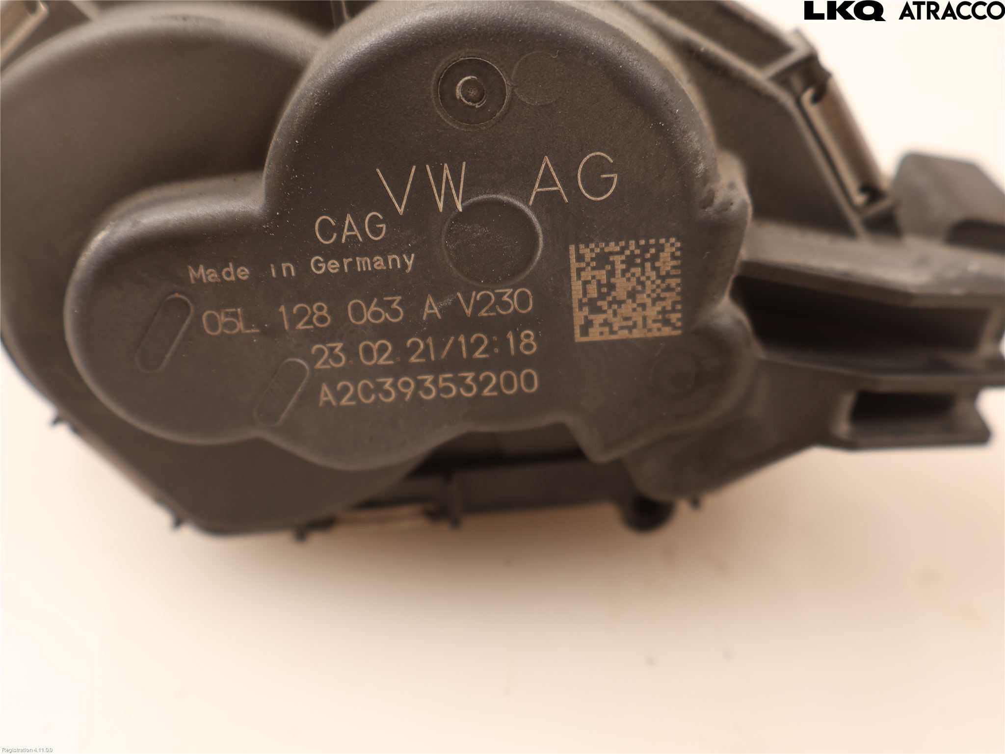 Volkswagen VW CADDY 21- Injspjällhus