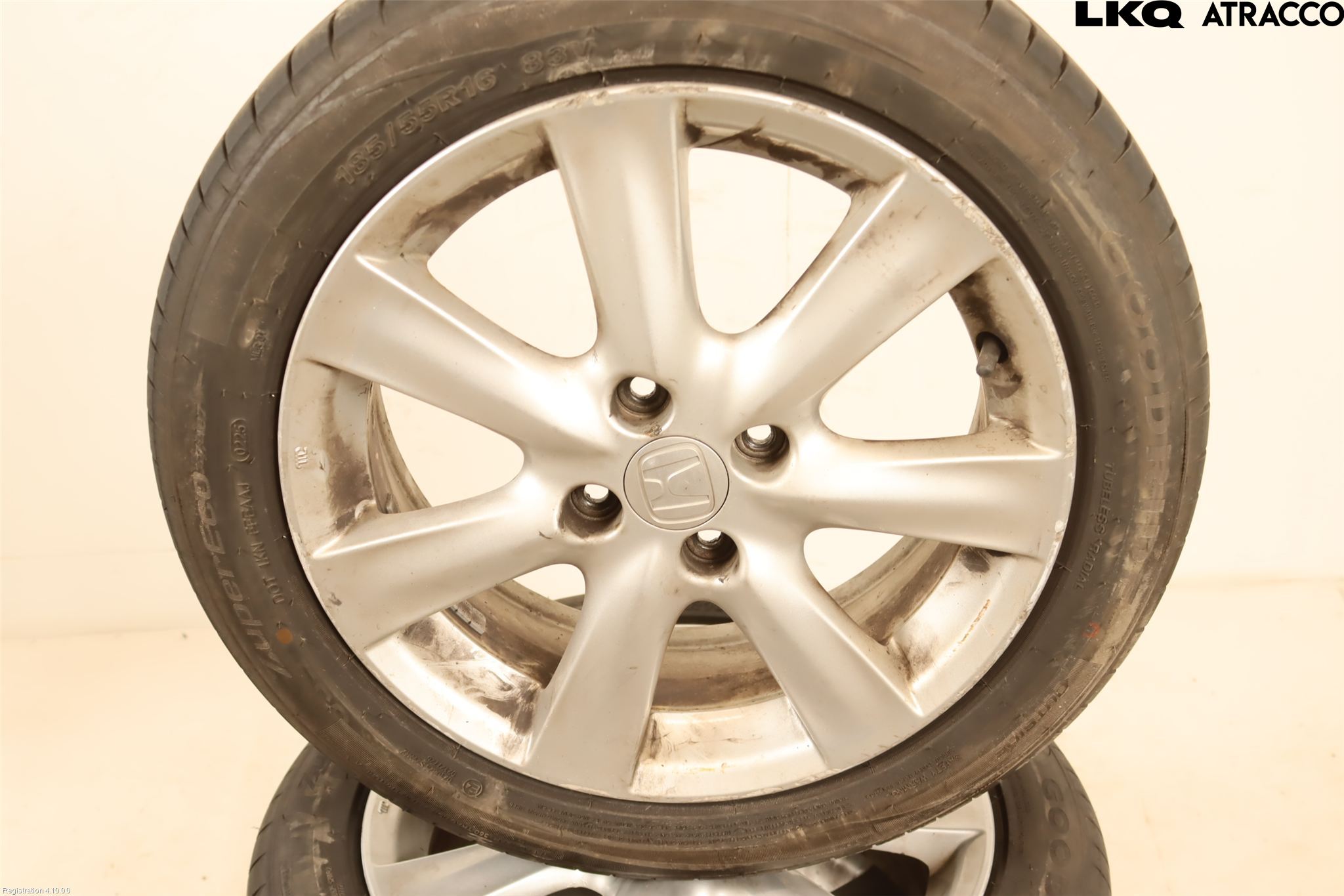 Honda JAZZ 02-08 Sommardäck Alumfälg 4St