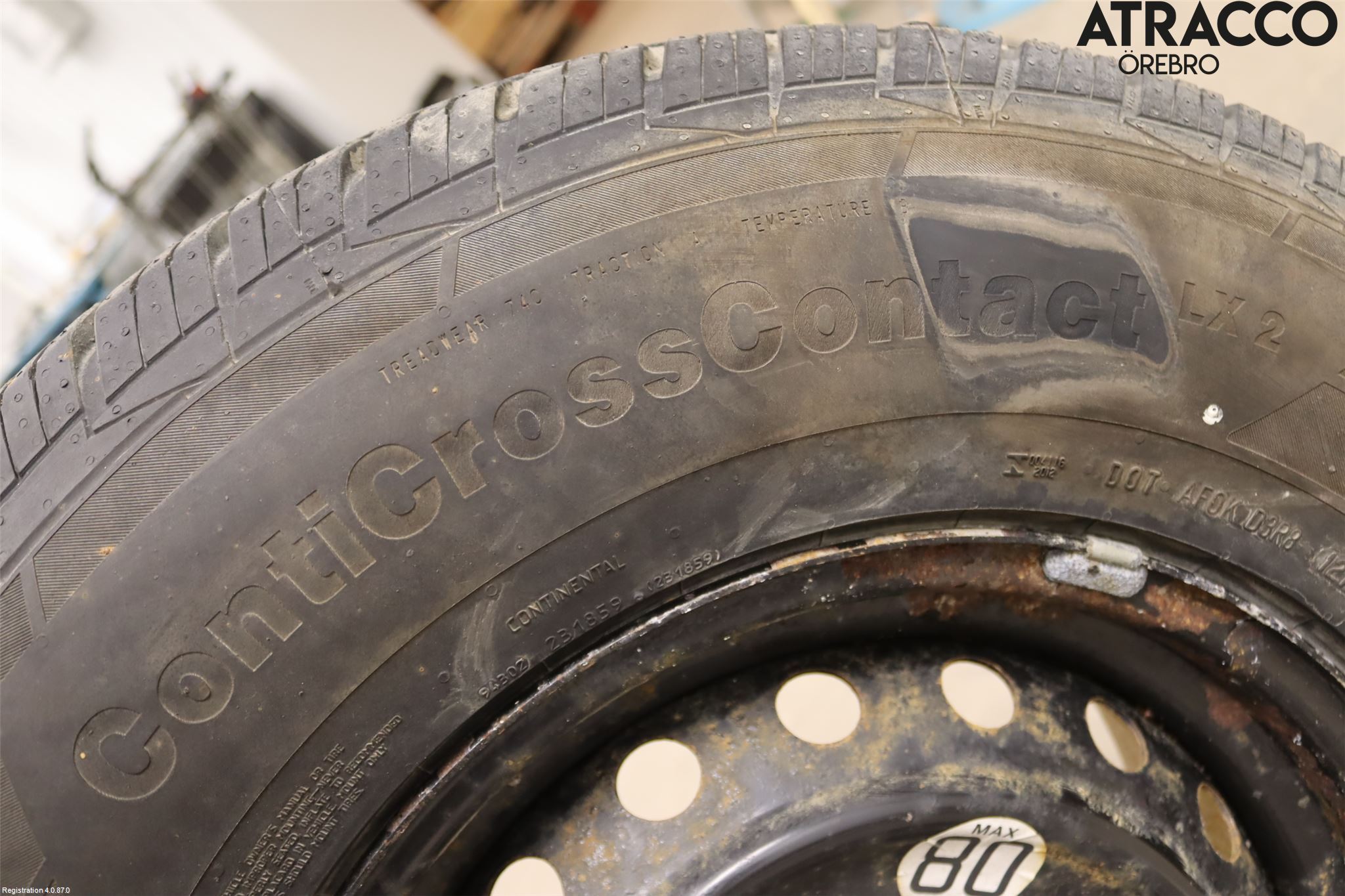 Nissan NAVARA, TREK-1 17-21 Hjul Reservhjul Minityp