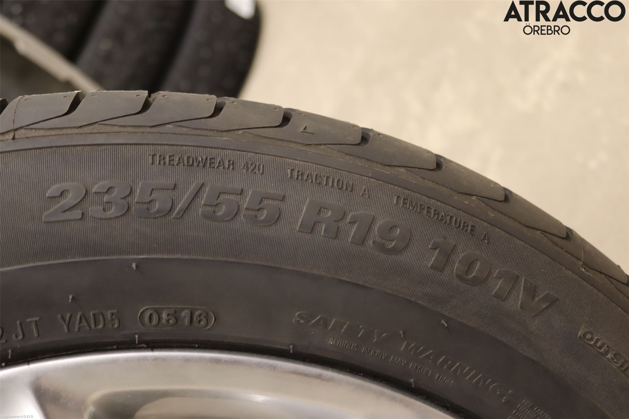 Kia SORENTO 15-20 Sommardäck Med Fälg