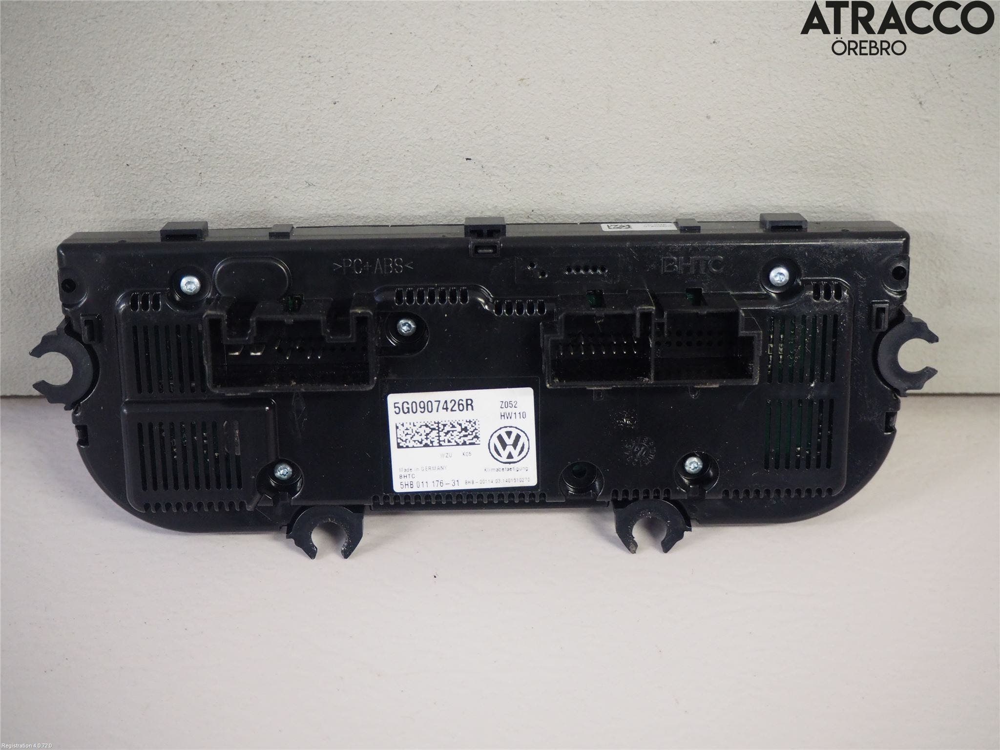 Volkswagen VW GOLF / E-GOLF VII 13-20 Ac Styrenhet Ac Manöveren