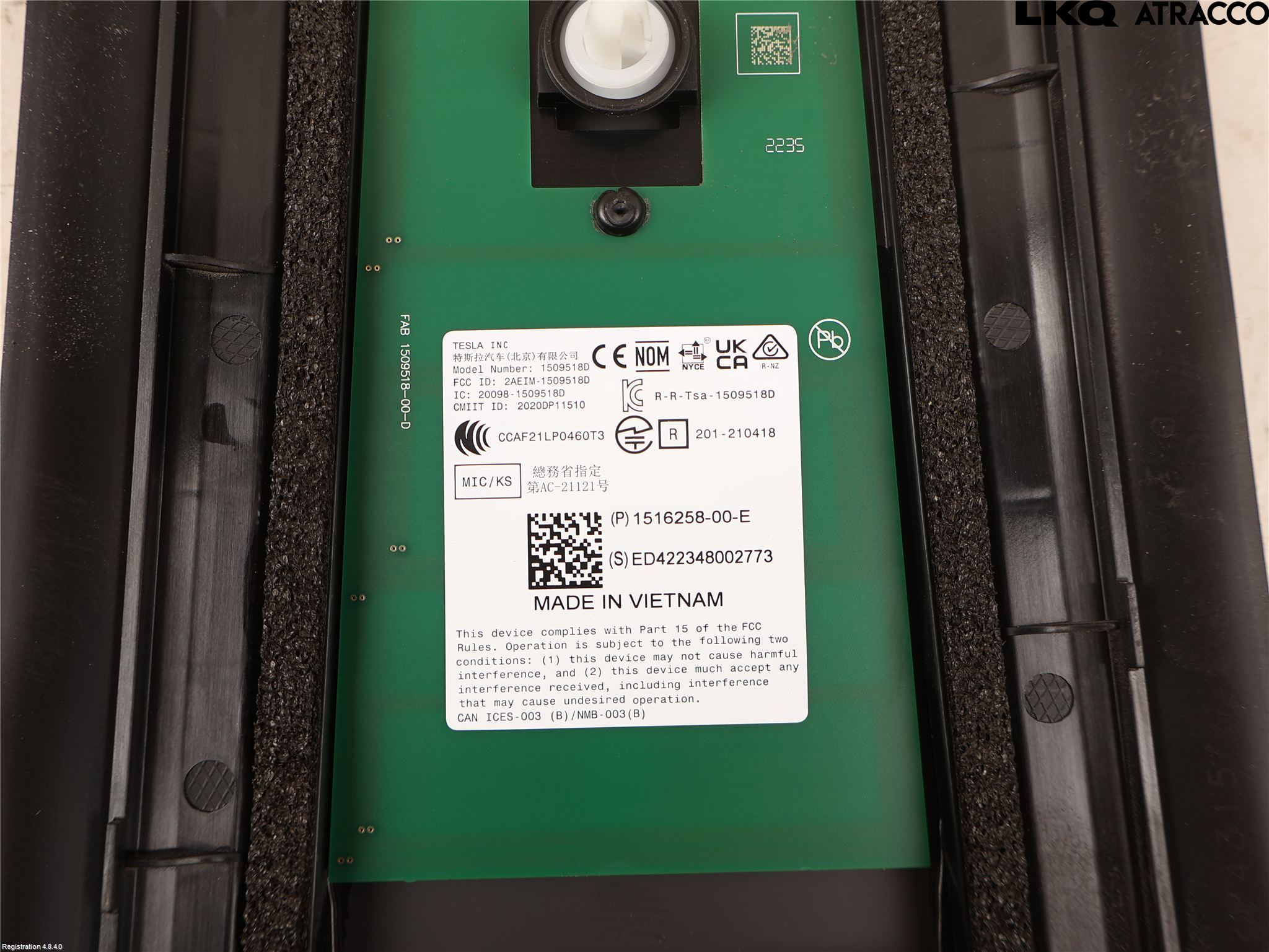 Tesla MODEL Y 21- Parkeringshjälp Kamera