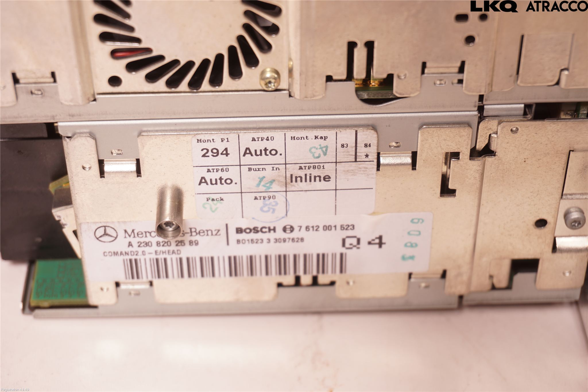 Mercedes-Benz MB SL-KLASS (R230) 00-11 Cd Radio - Multimediapanel