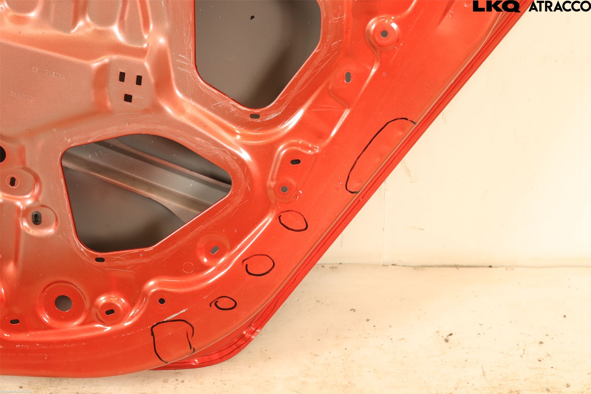 Renault CLIO IV 12-16 Dörr Bak Höger