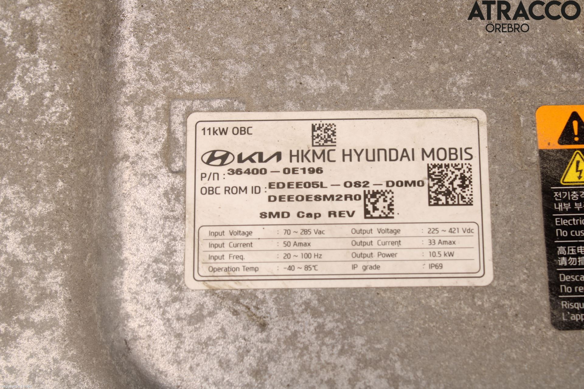 Kia NIRO (DE) 17-22 Hybridconverter