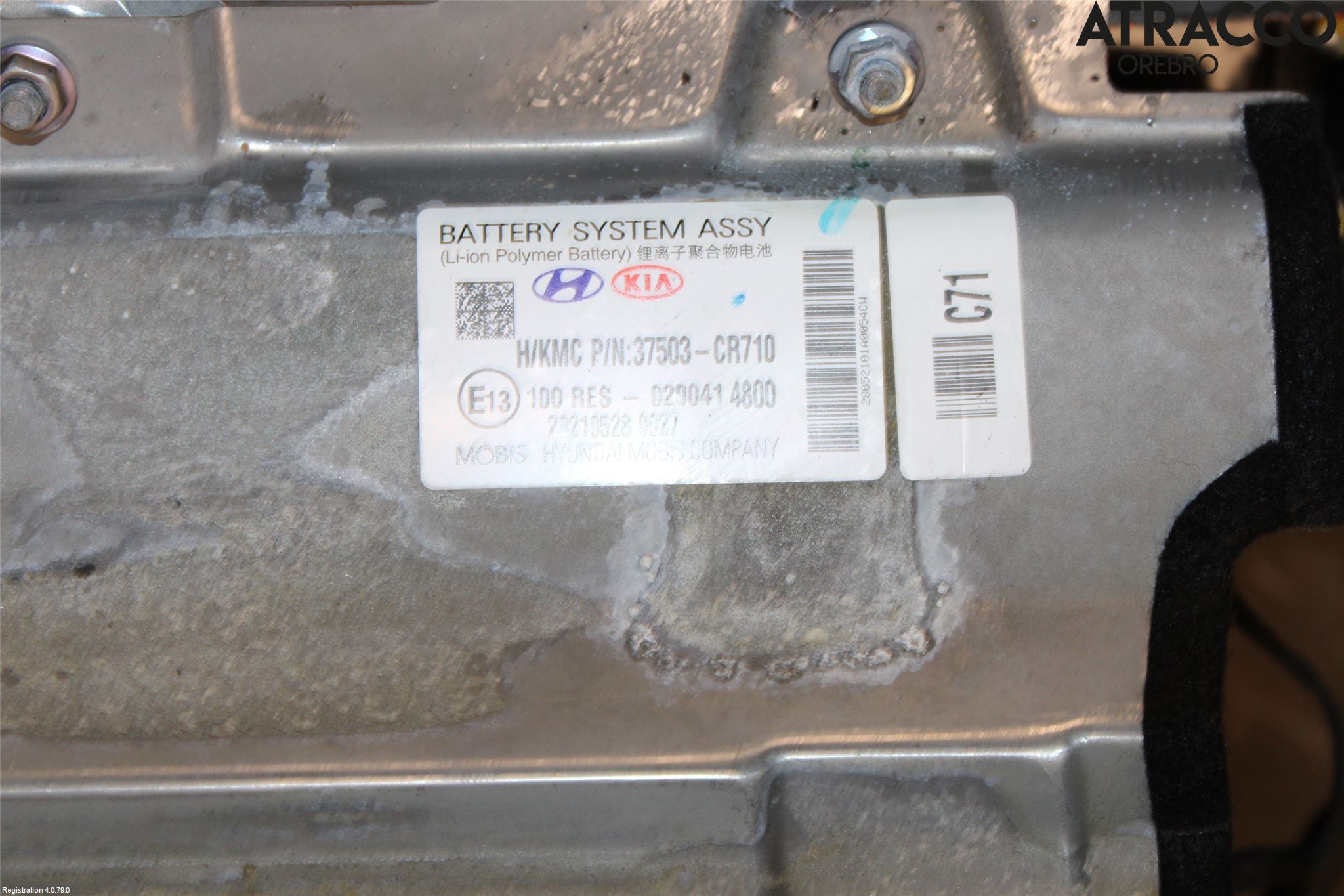 Kia CEED/CEED SW 19- Batteri Högspänning