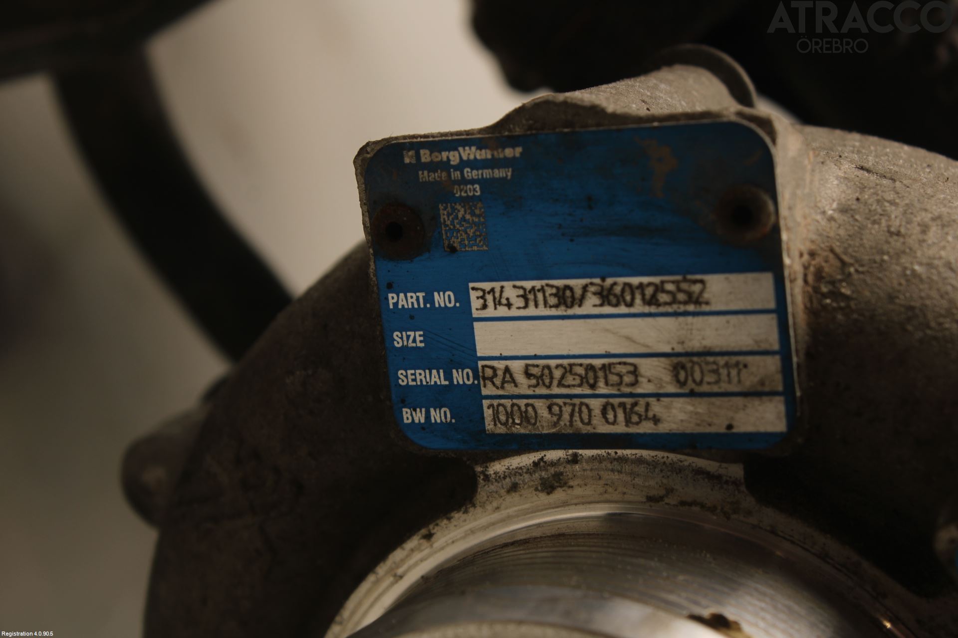 Volvo V60 14-18 Turboaggregat