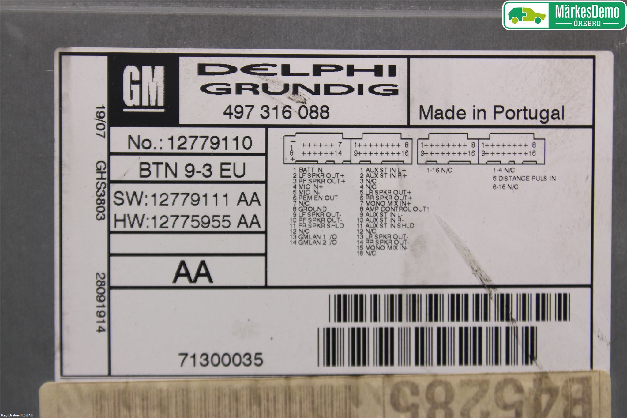 Saab 9-3 VER 2 Gps Navigator