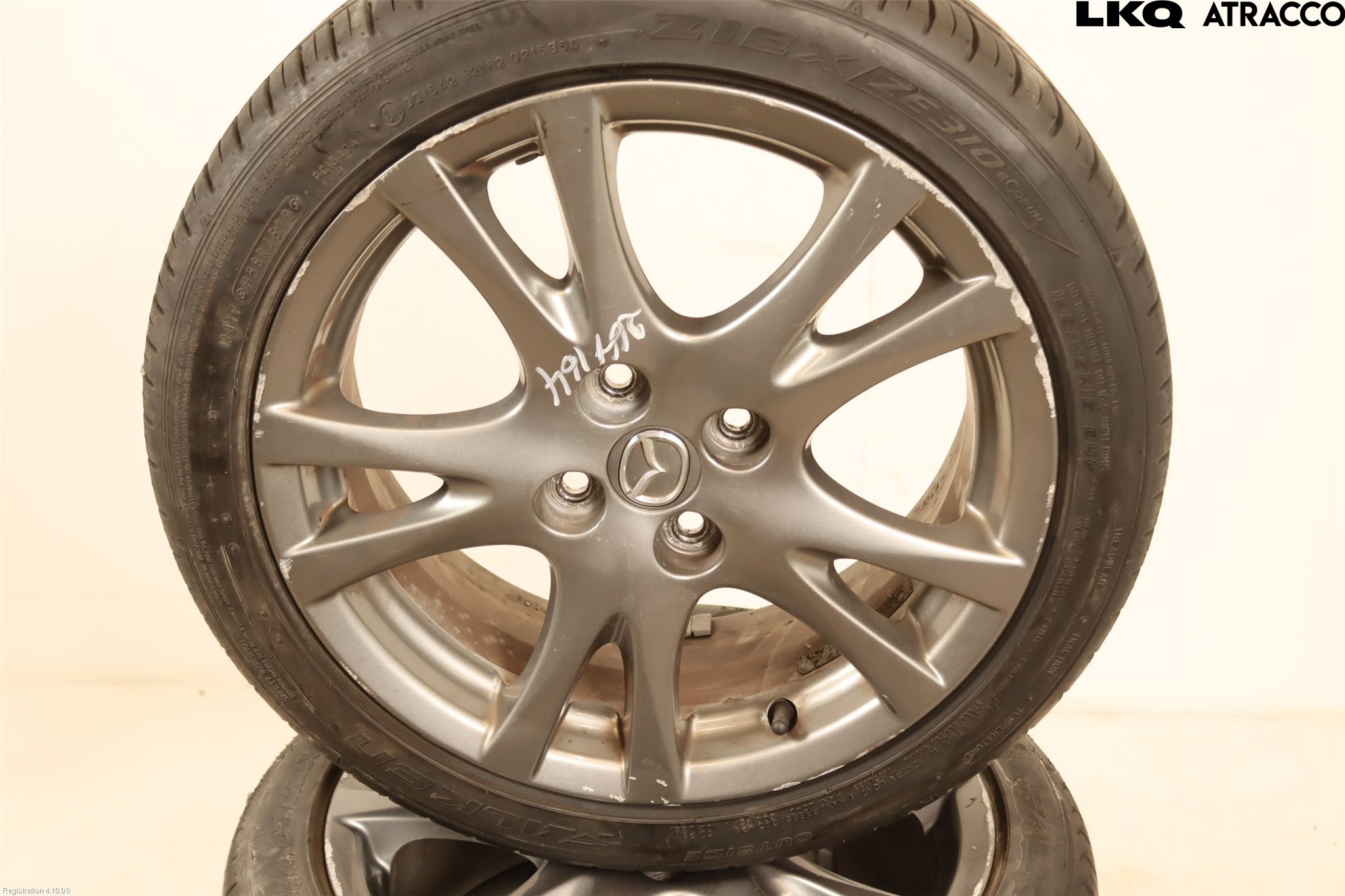 Mazda 2 (DE) 08-15 Sommardäck Alumfälg 4St