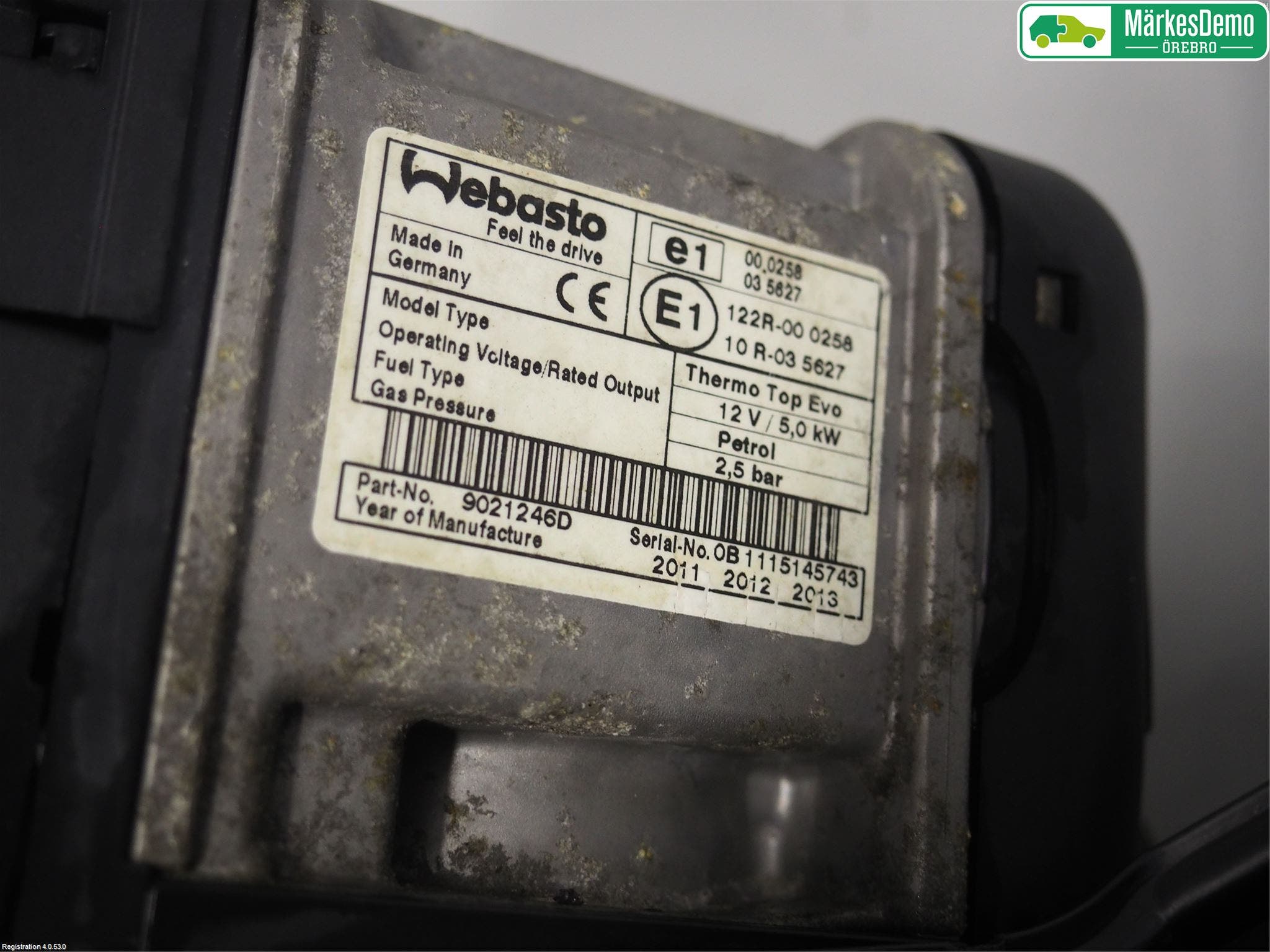 Peugeot 508 11-18 Dieselvärmare