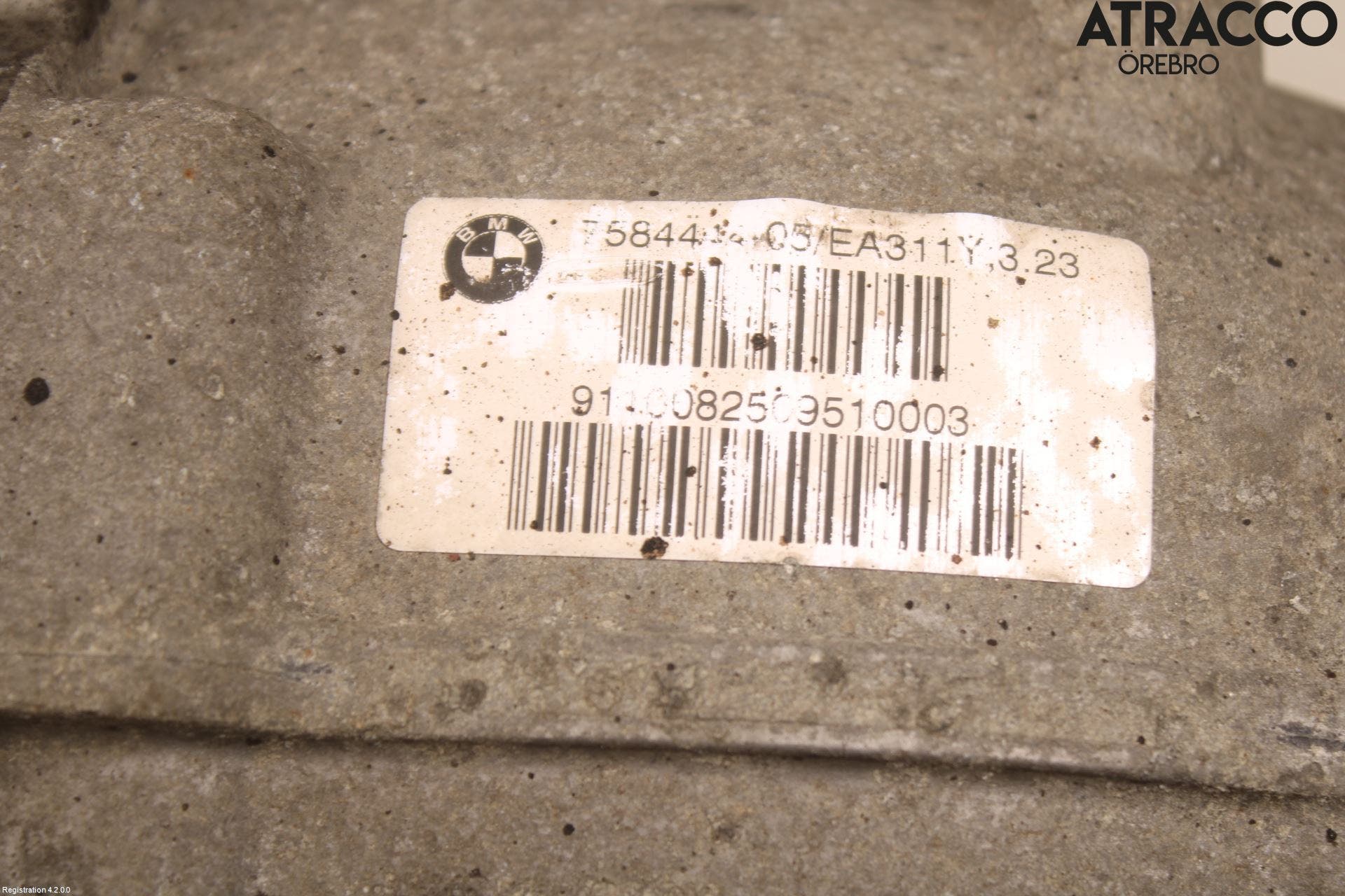 BMW 5 F10/F11/F18 09-17 Bakväxel-Diff