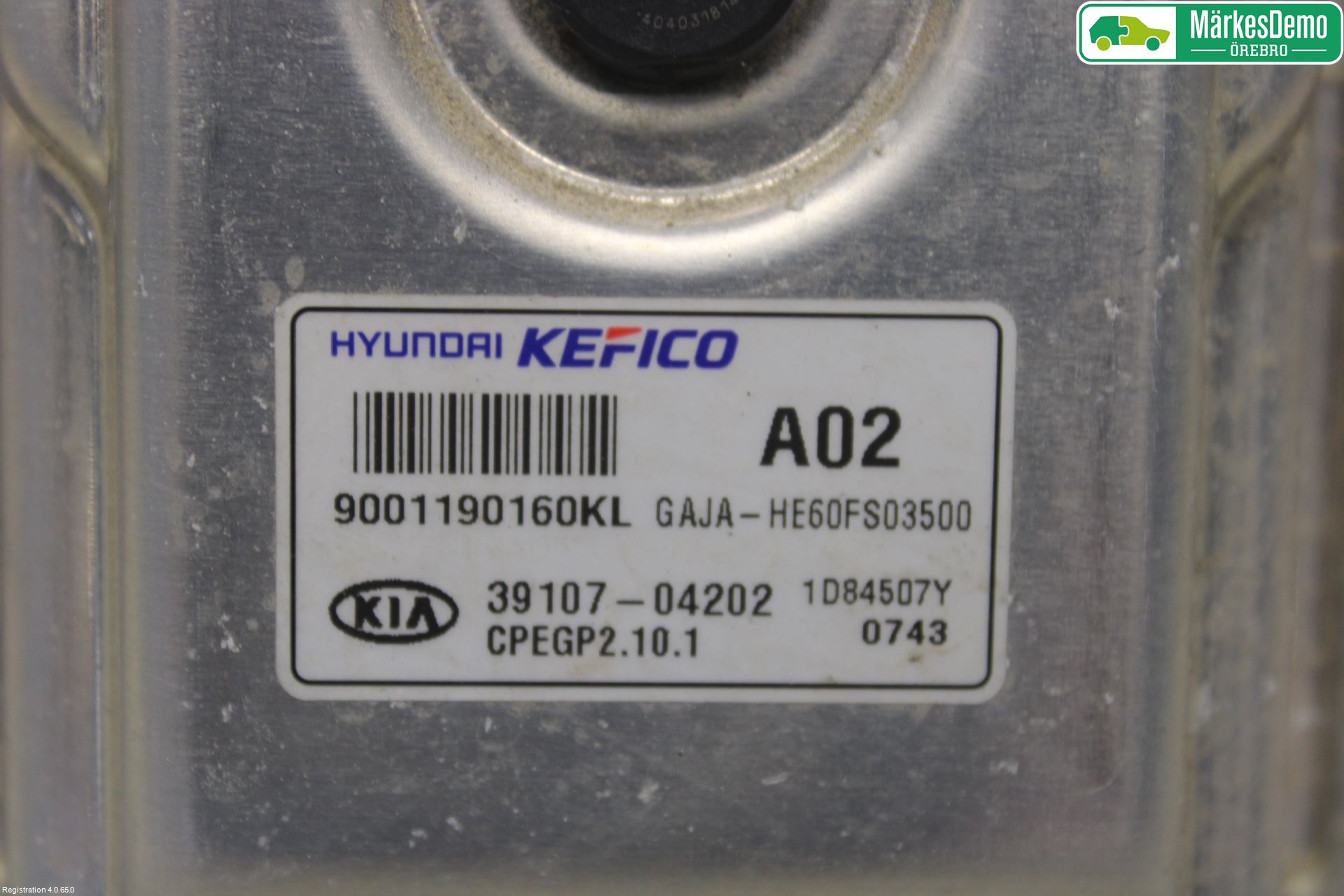 Kia PICANTO 17- Styrenhet Insprut Bensin