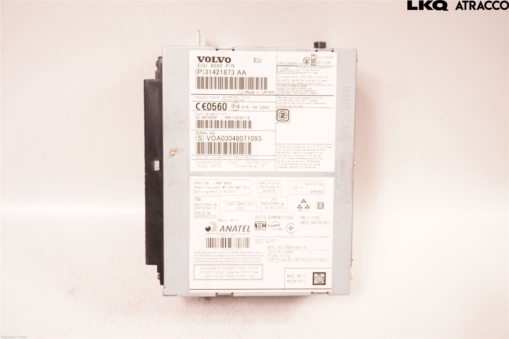 Volvo V40 12-19 Styrenhet Multimedia