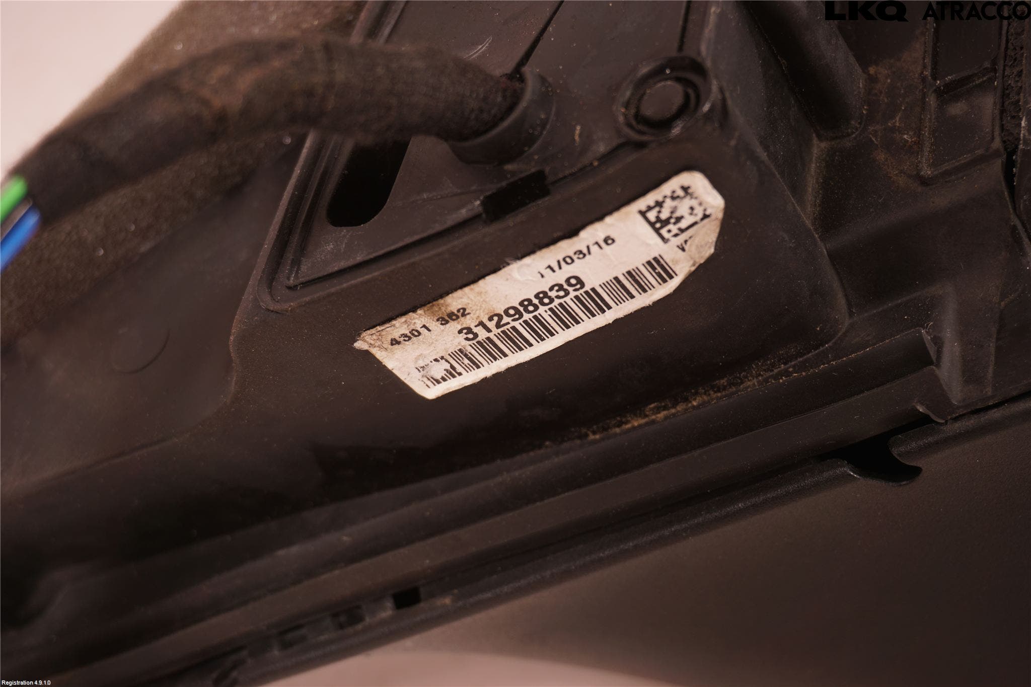 Volvo V70 14-16 Spegel Yttre El Hö