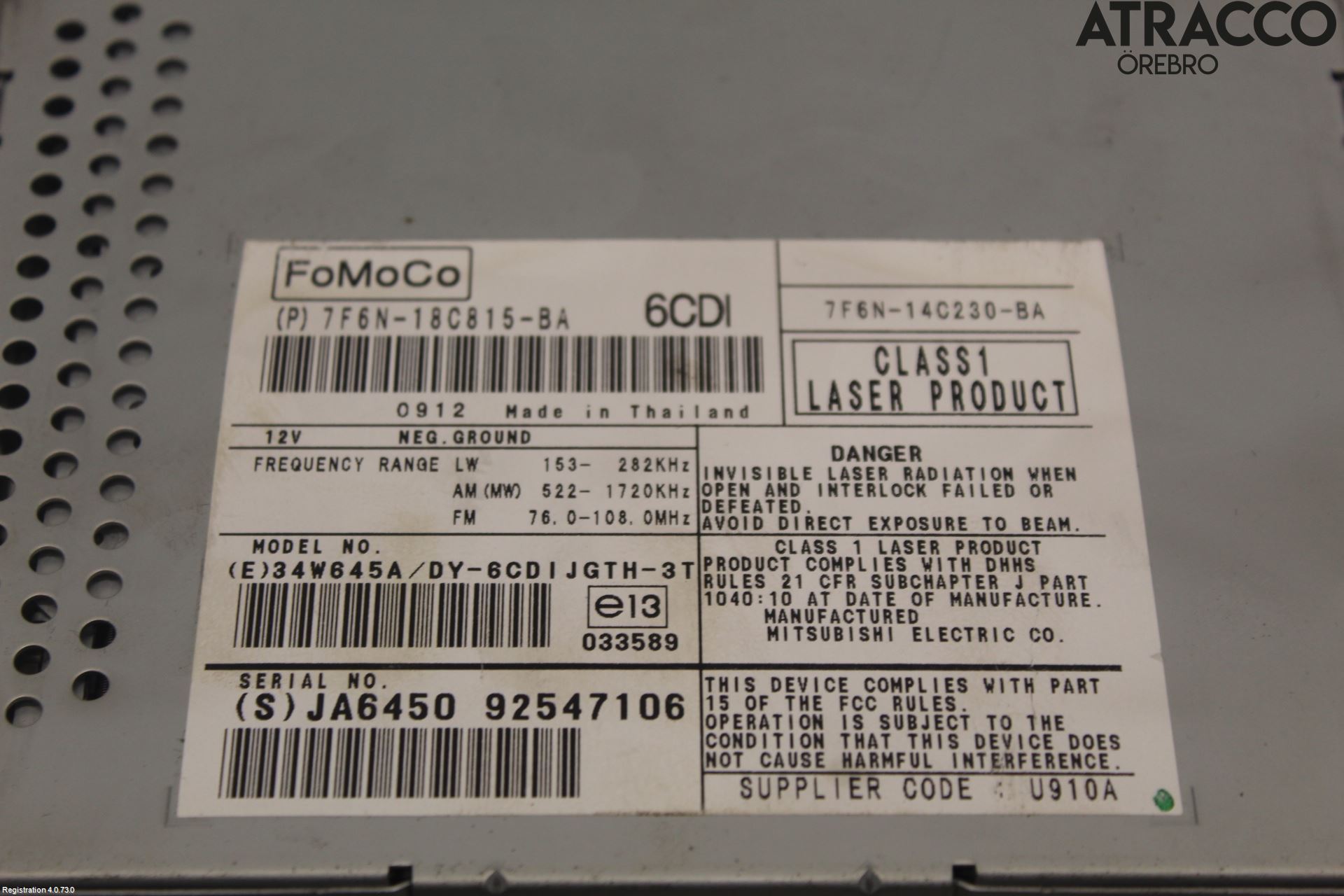 Jaguar XF 08-15 Radio