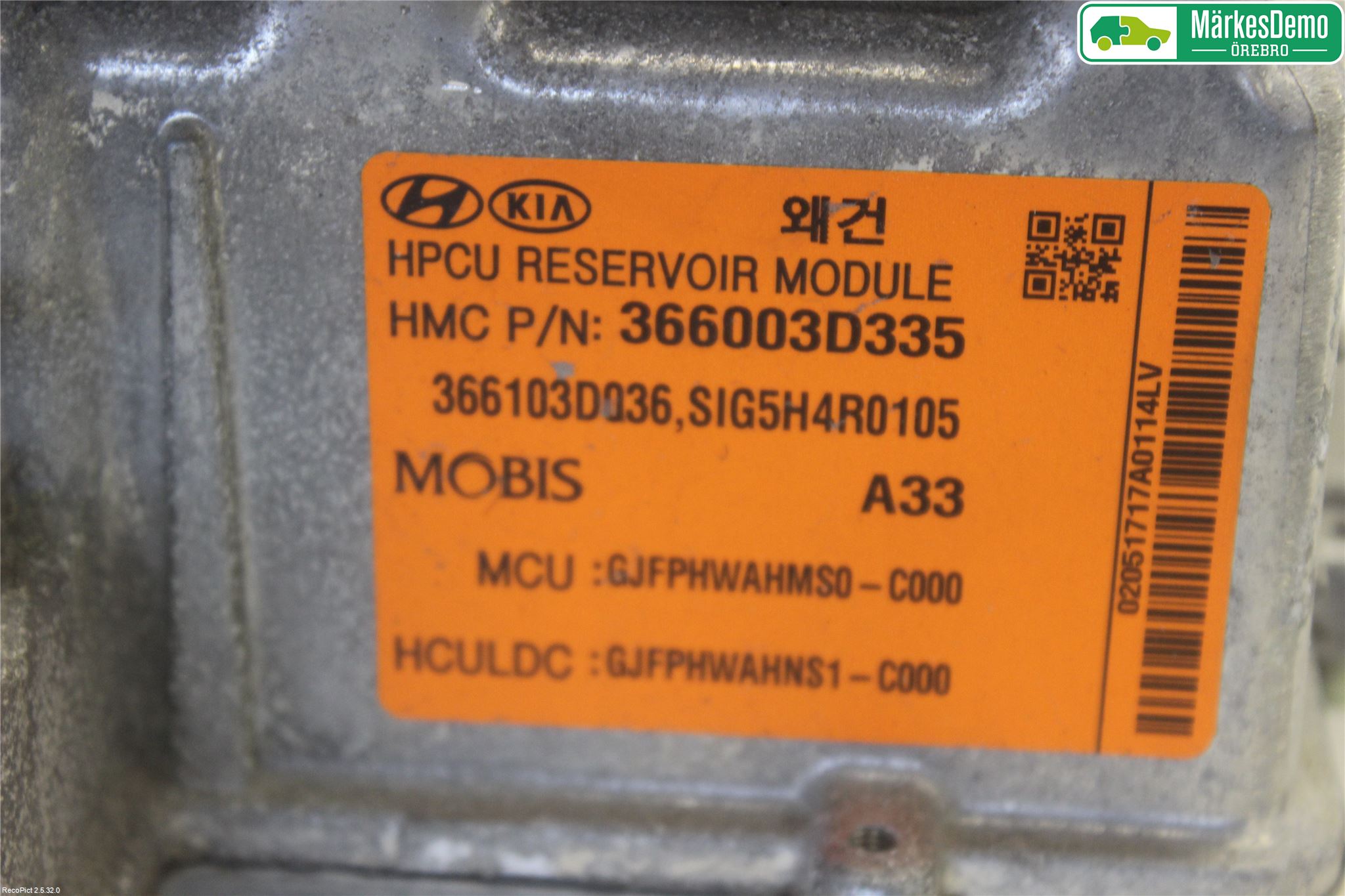 Kia OPTIMA 16-20 Hybridconverter