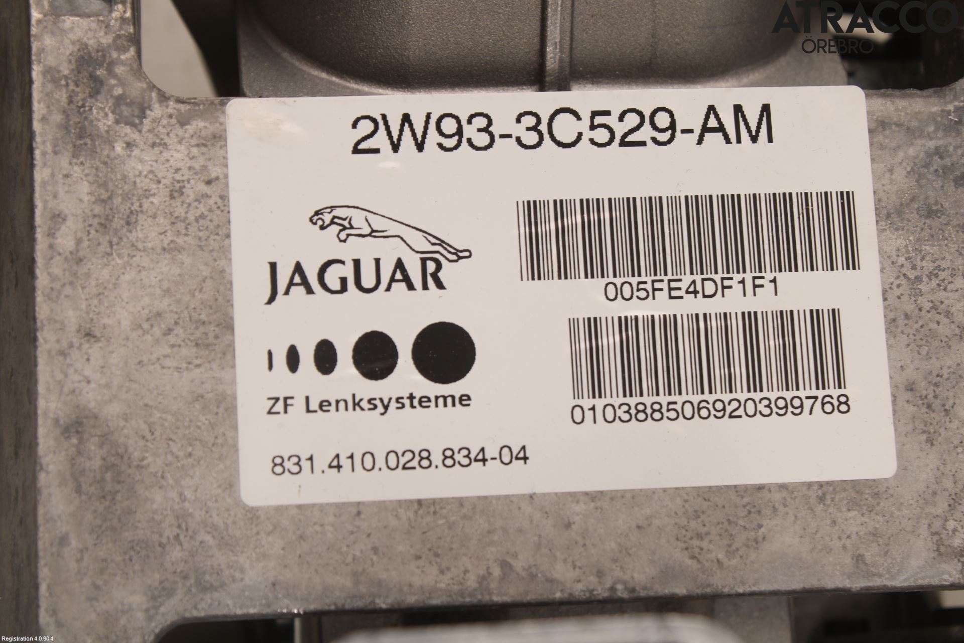 Jaguar XJ X351        10- Rattaxelagg Justerbart