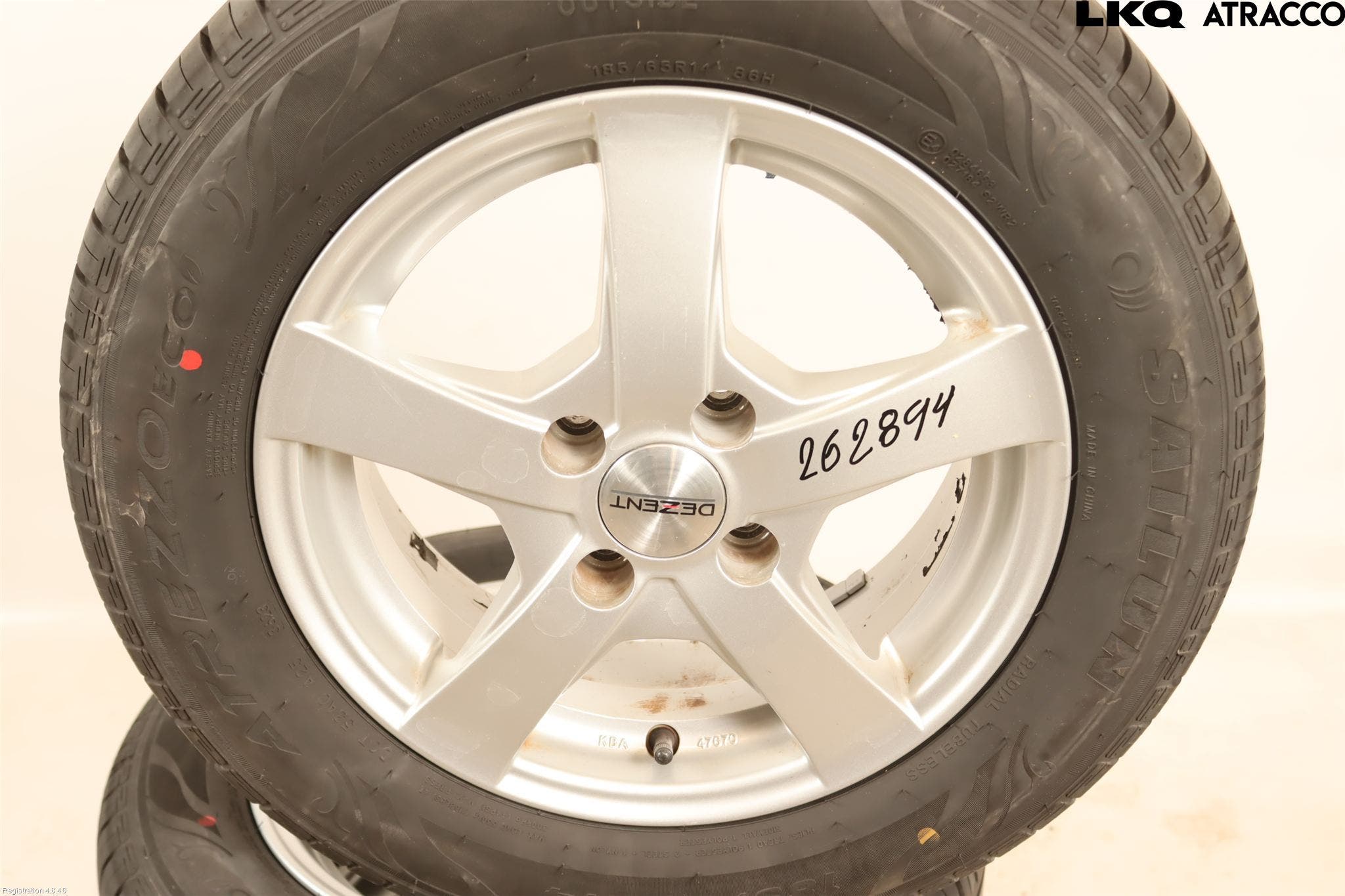 Hyundai i20 PB 09-14 Sommardäck Alumfälg 4St