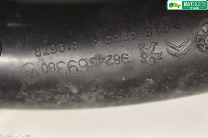 Peugeot 308 14-21 Laddluft-Intercoolerrör