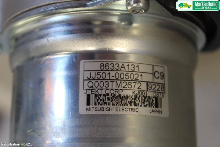 Mitsubishi OUTLANDER 13-21 Rattaxelagg Med Inb Servo