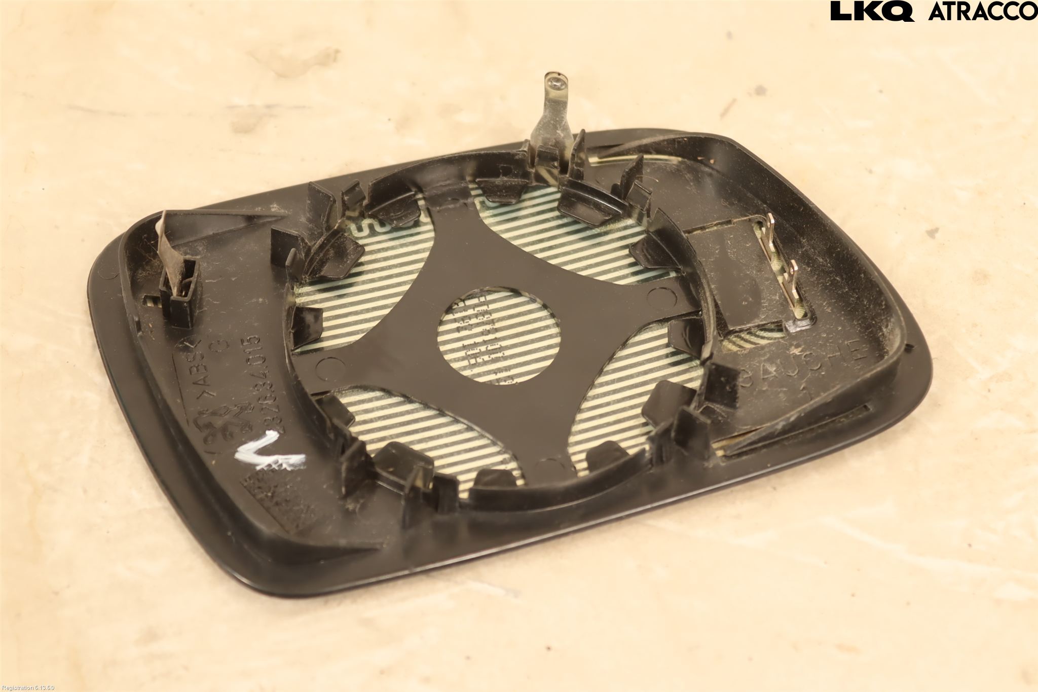 Peugeot 407 Spegelglas Vä