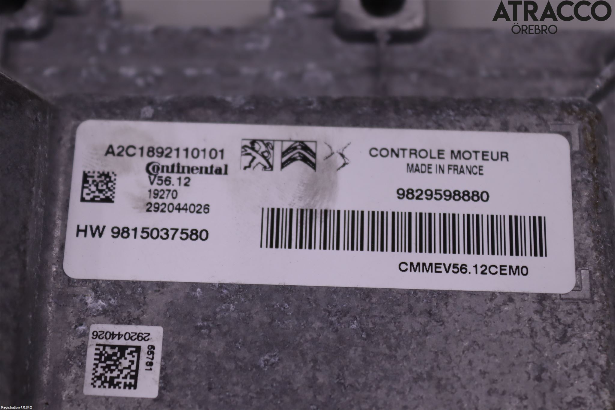 Peugeot PEUGOT 208 16-19 Styrenhet Insprut Bensin