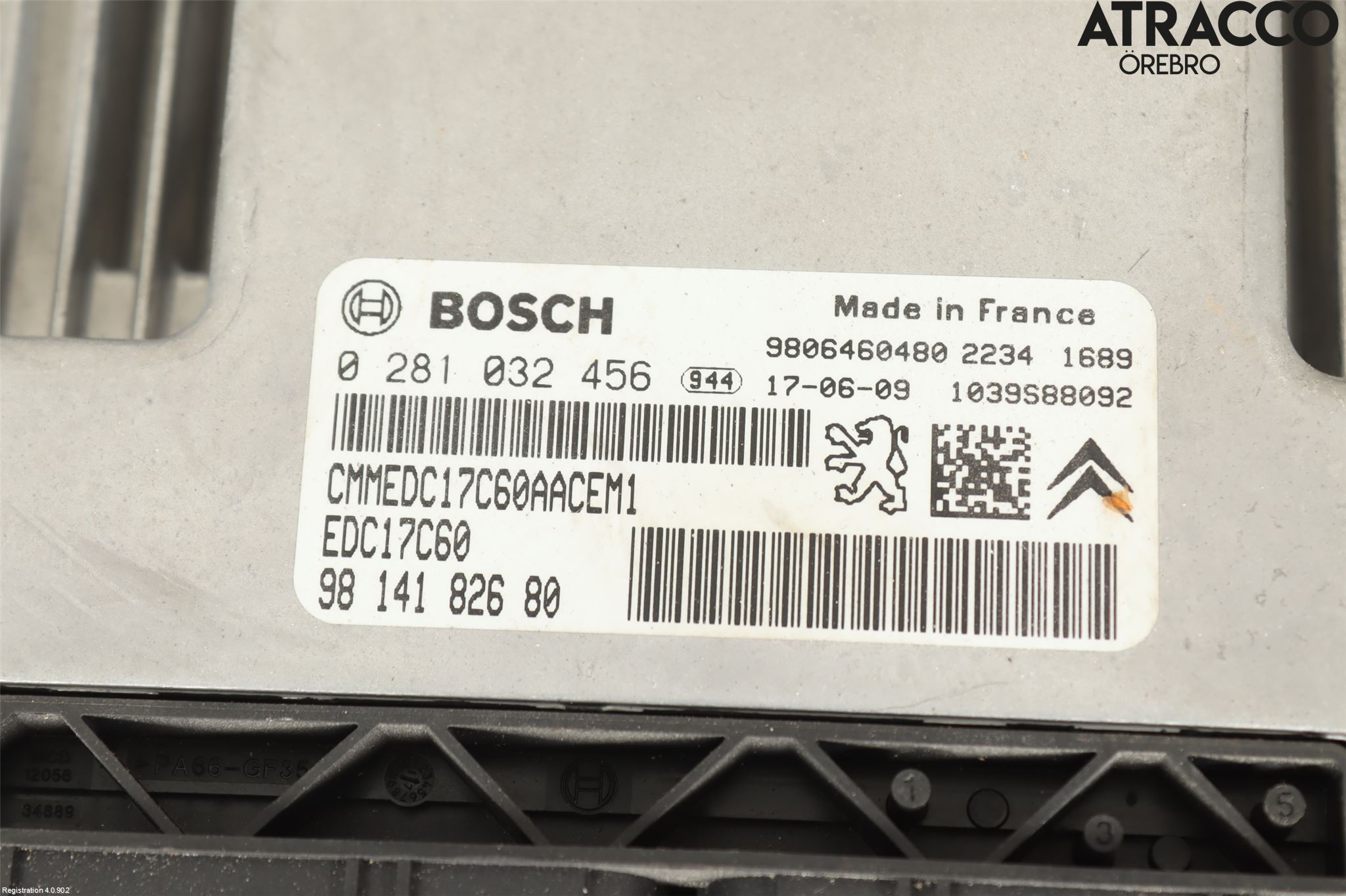 Citroen BERLINGO 08-18 Styrenhet Inspump Diesel