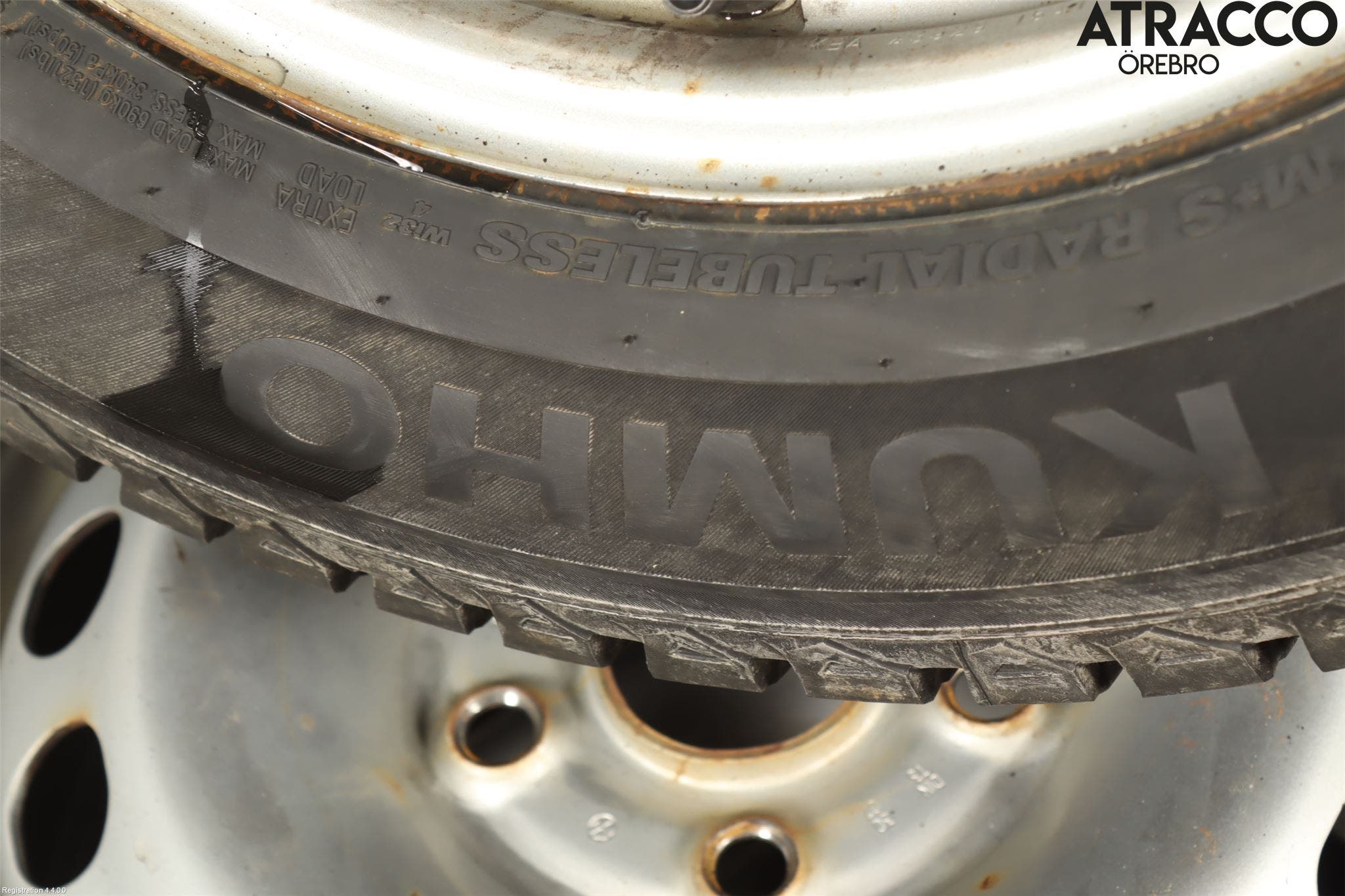 Volkswagen VW CADDY      04-10 Vinterdäck Plåtfälg 4St