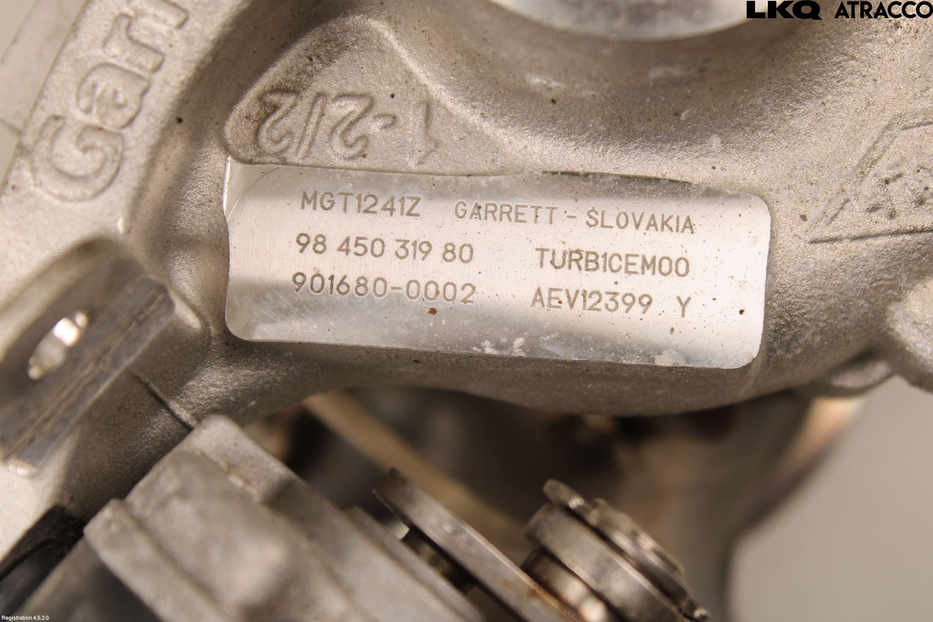 Peugeot 308/E-308 21- Turboaggregat