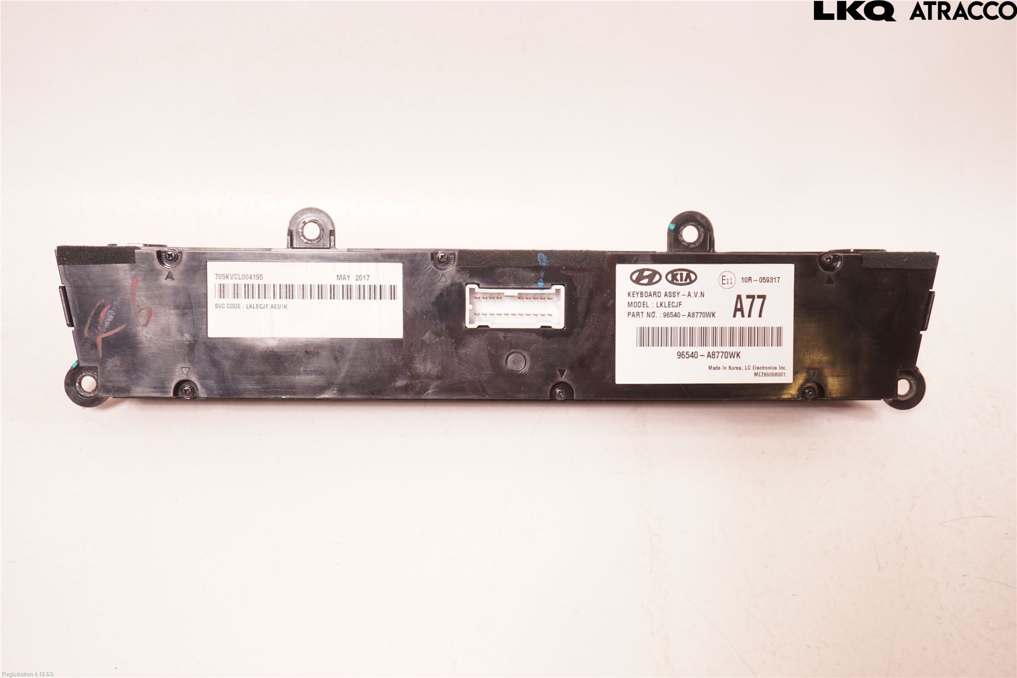 Kia OPTIMA 16-20 Cd Radio - Multimediapanel