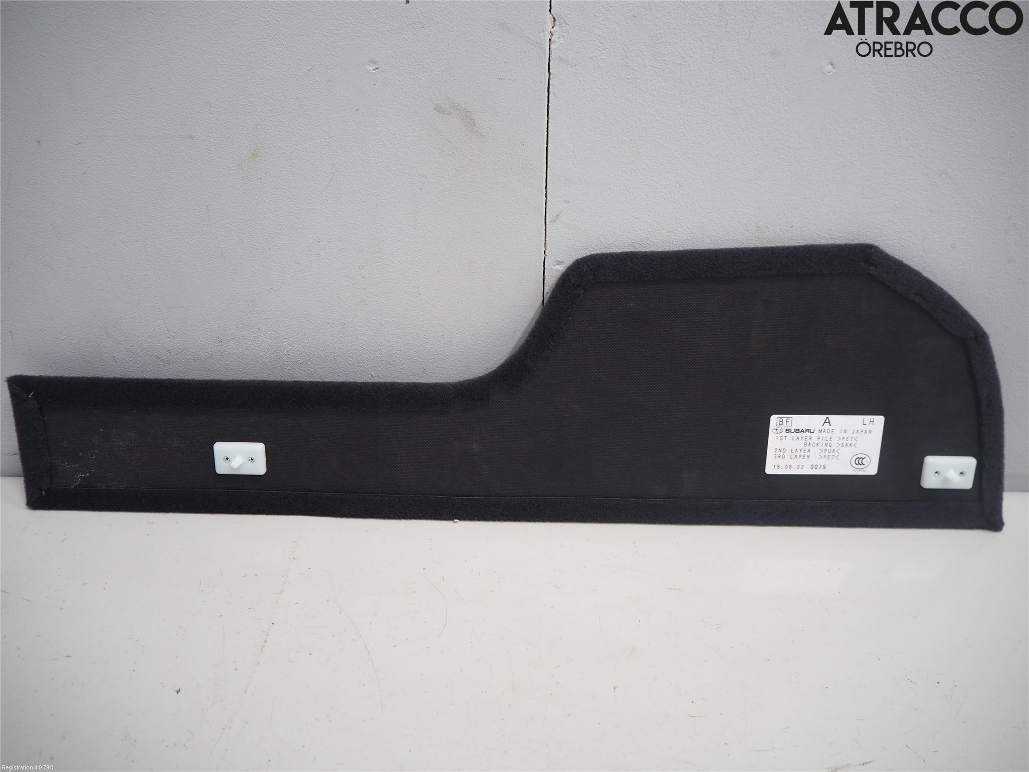 Subaru OUTBACK 15-20 Inredning Sidoklädsel