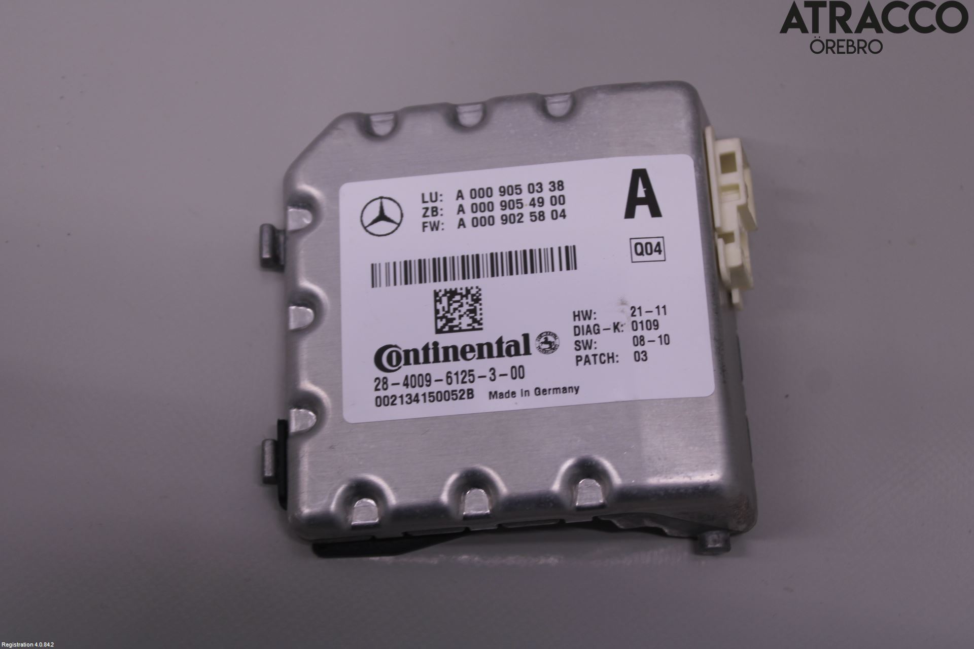 Mercedes-Benz MB C-KLASS (W204) 07-15 Parkeringshjälp Kamera