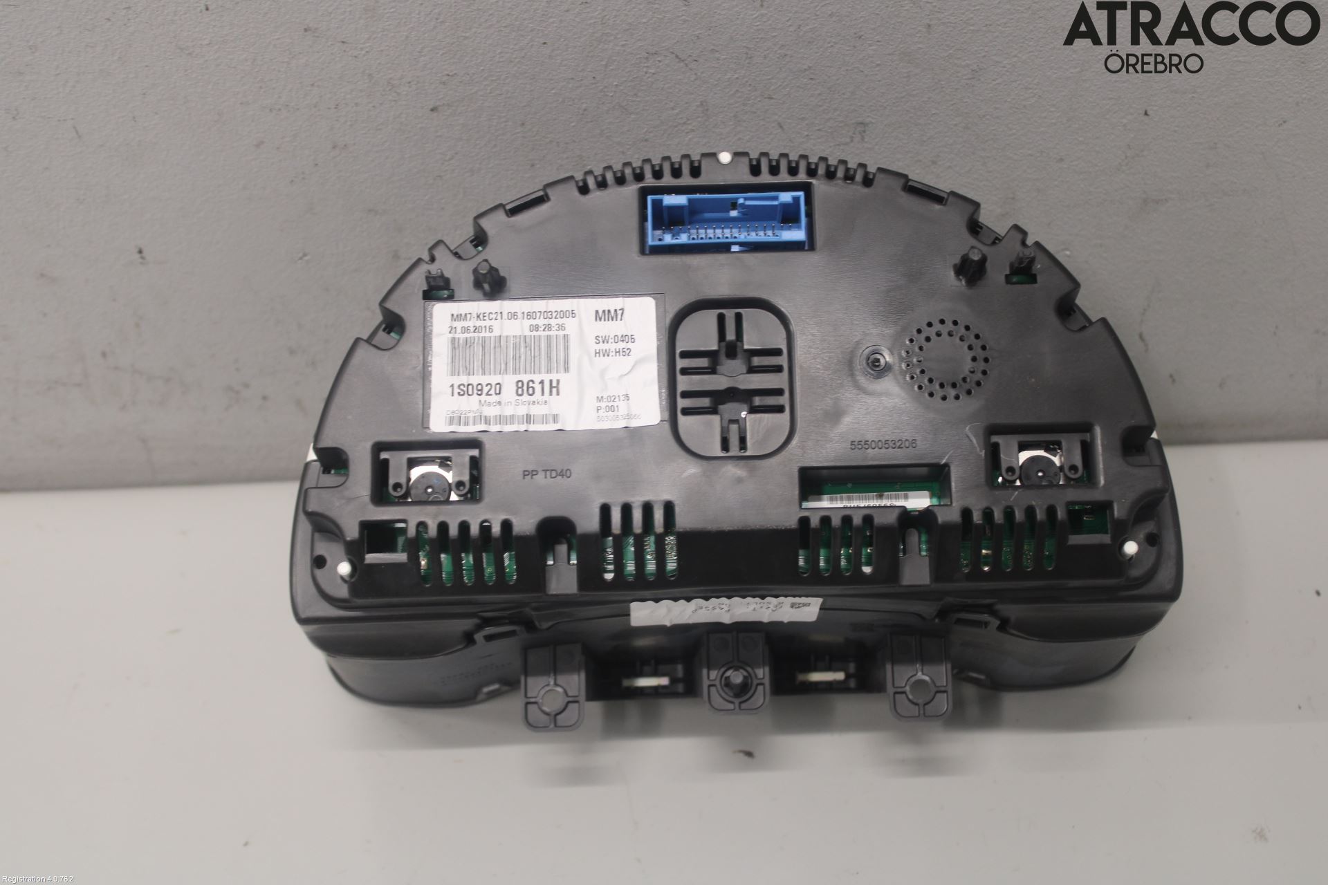 Volkswagen VW UP! / E-UP! Instrument Komb