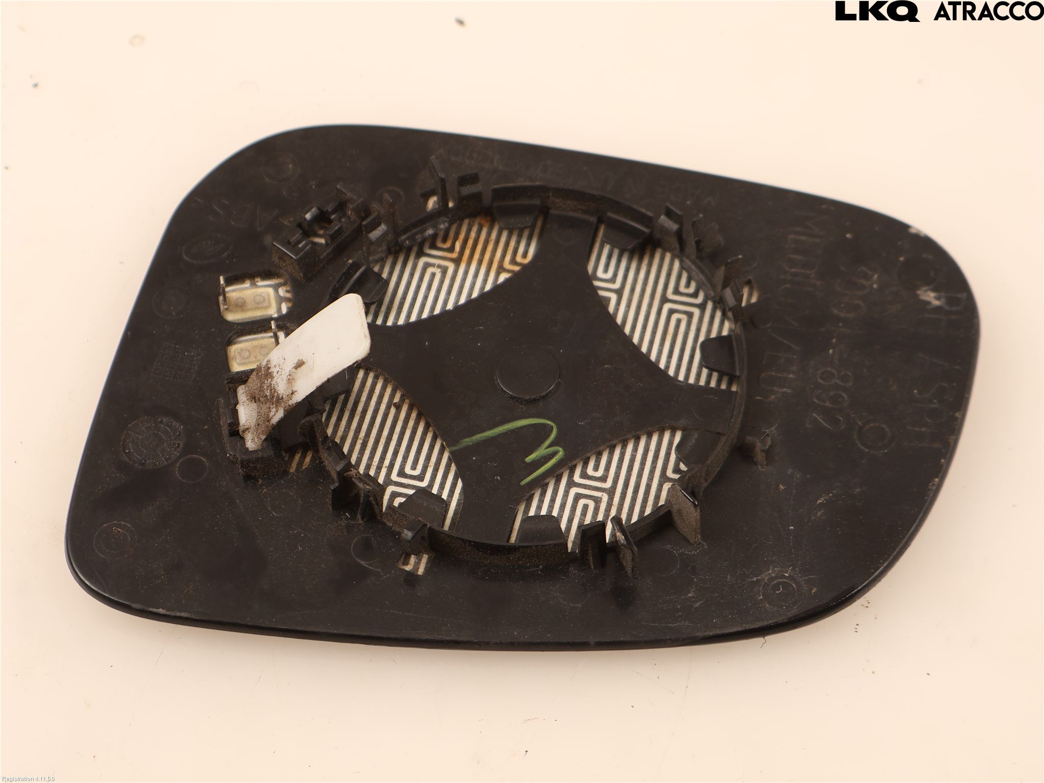 Volvo V60 11-13 Spegelglas Hö