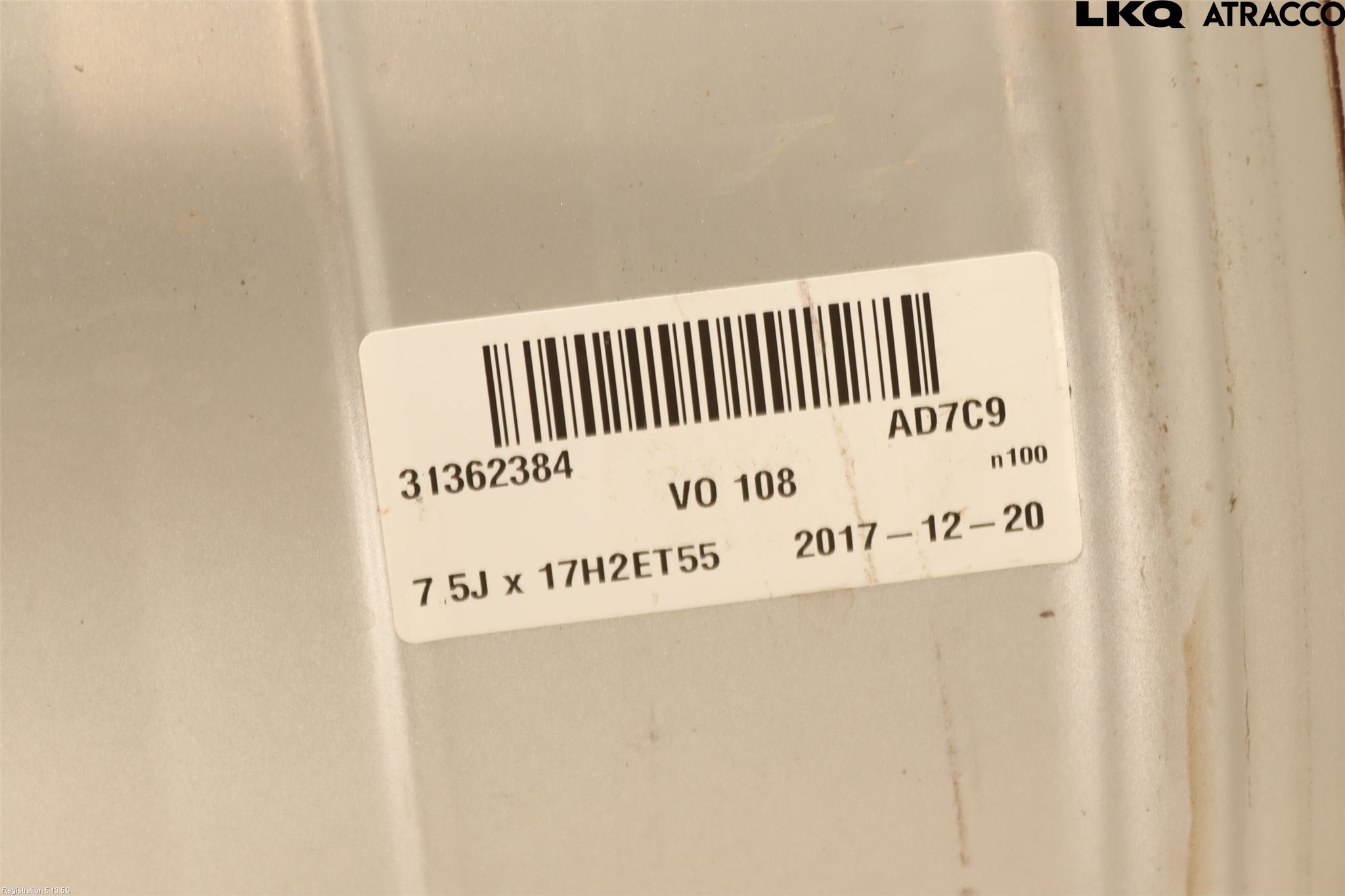Volvo XC70 14-16 Fälg Aluminium