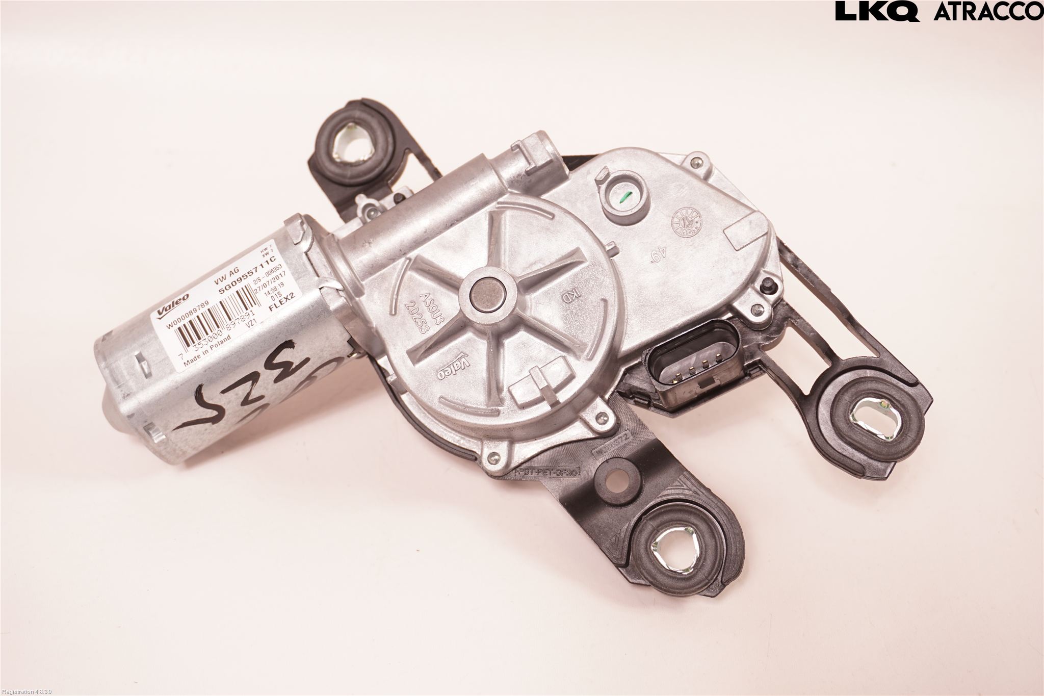 Volkswagen VW PASSAT 15-19 Torkarmotor Baklucka