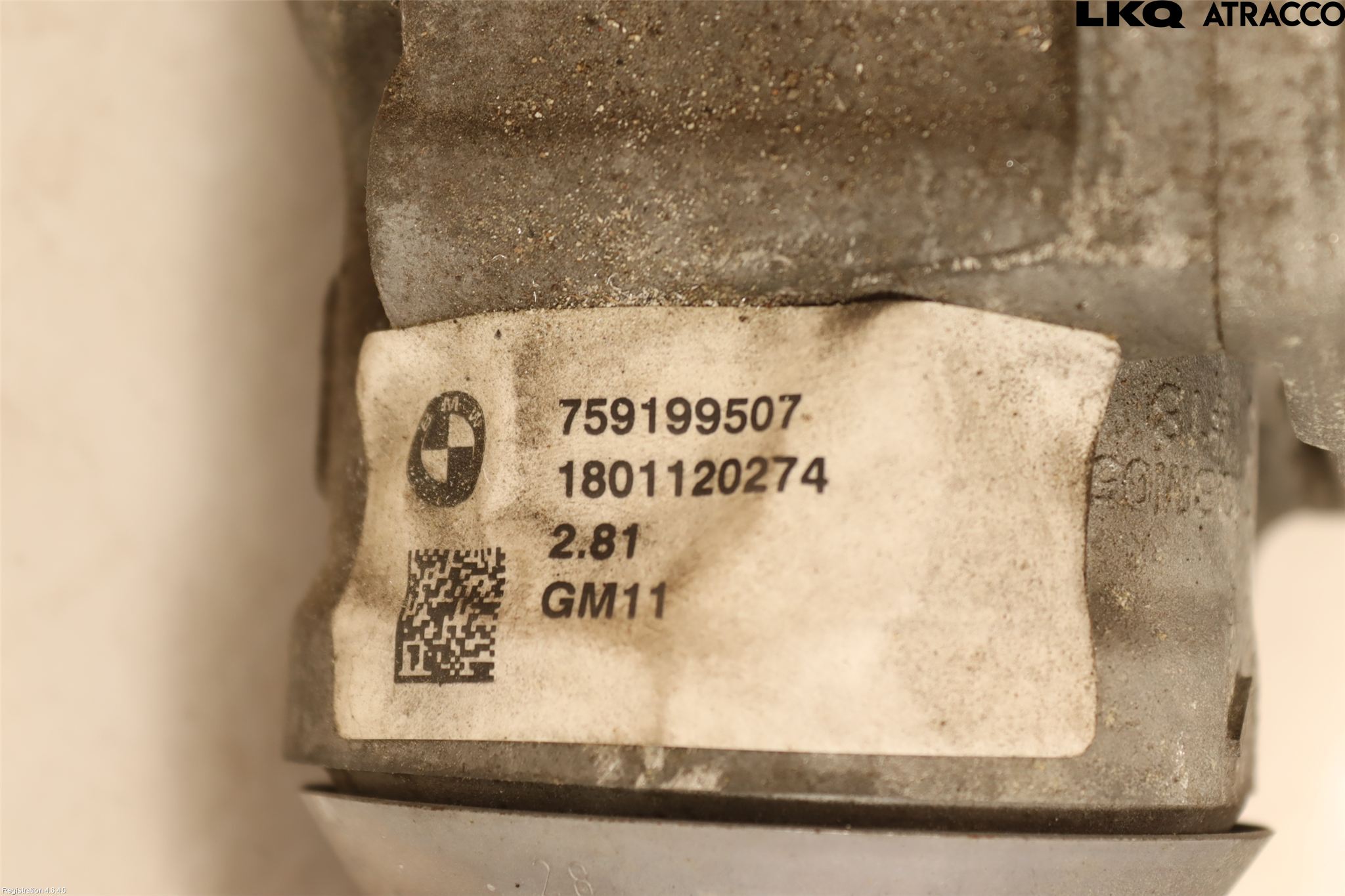 BMW 1 F20/F21 11-19 Framvagn Diffrential