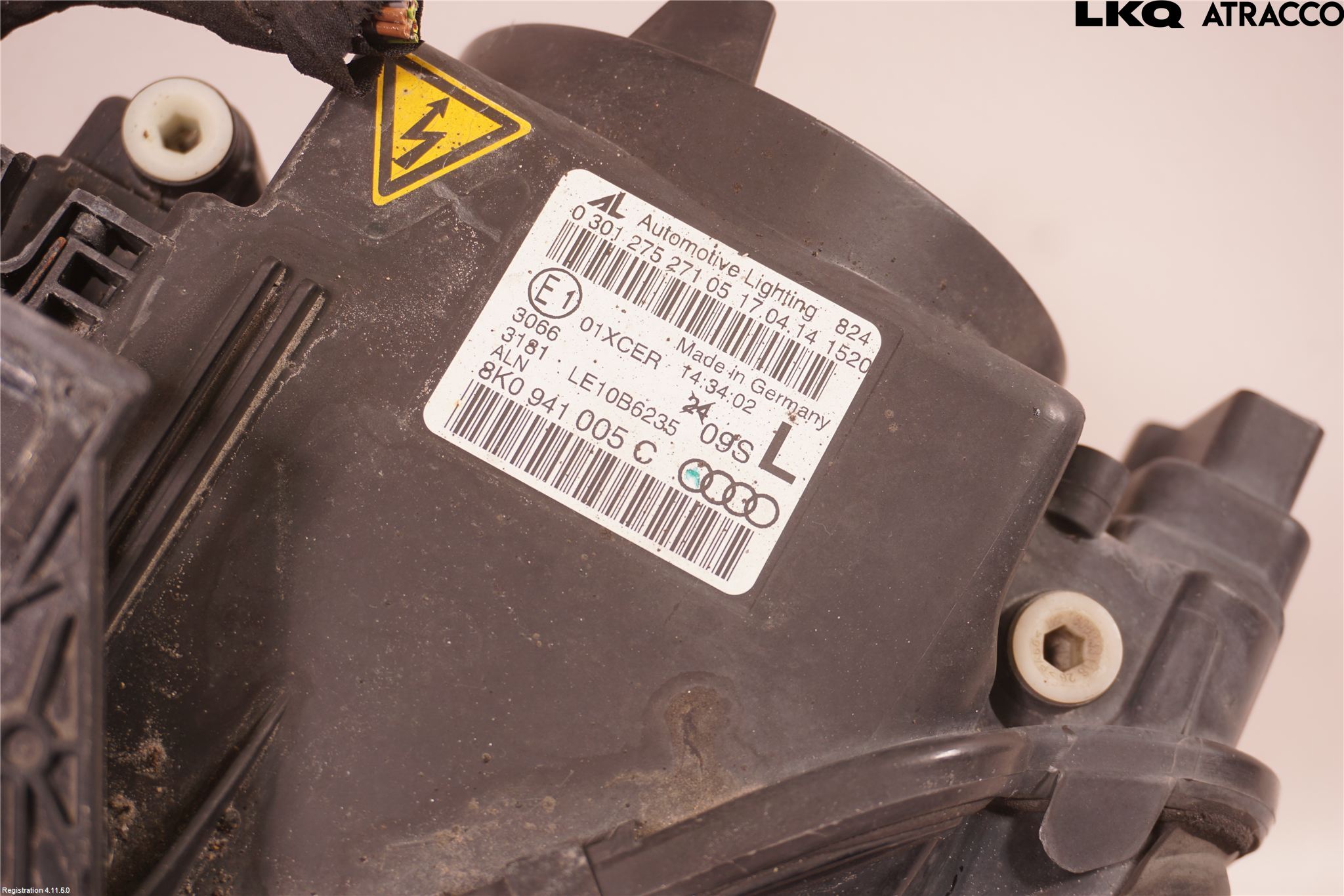 Audi A4 12-15 Strålkastare Vänster