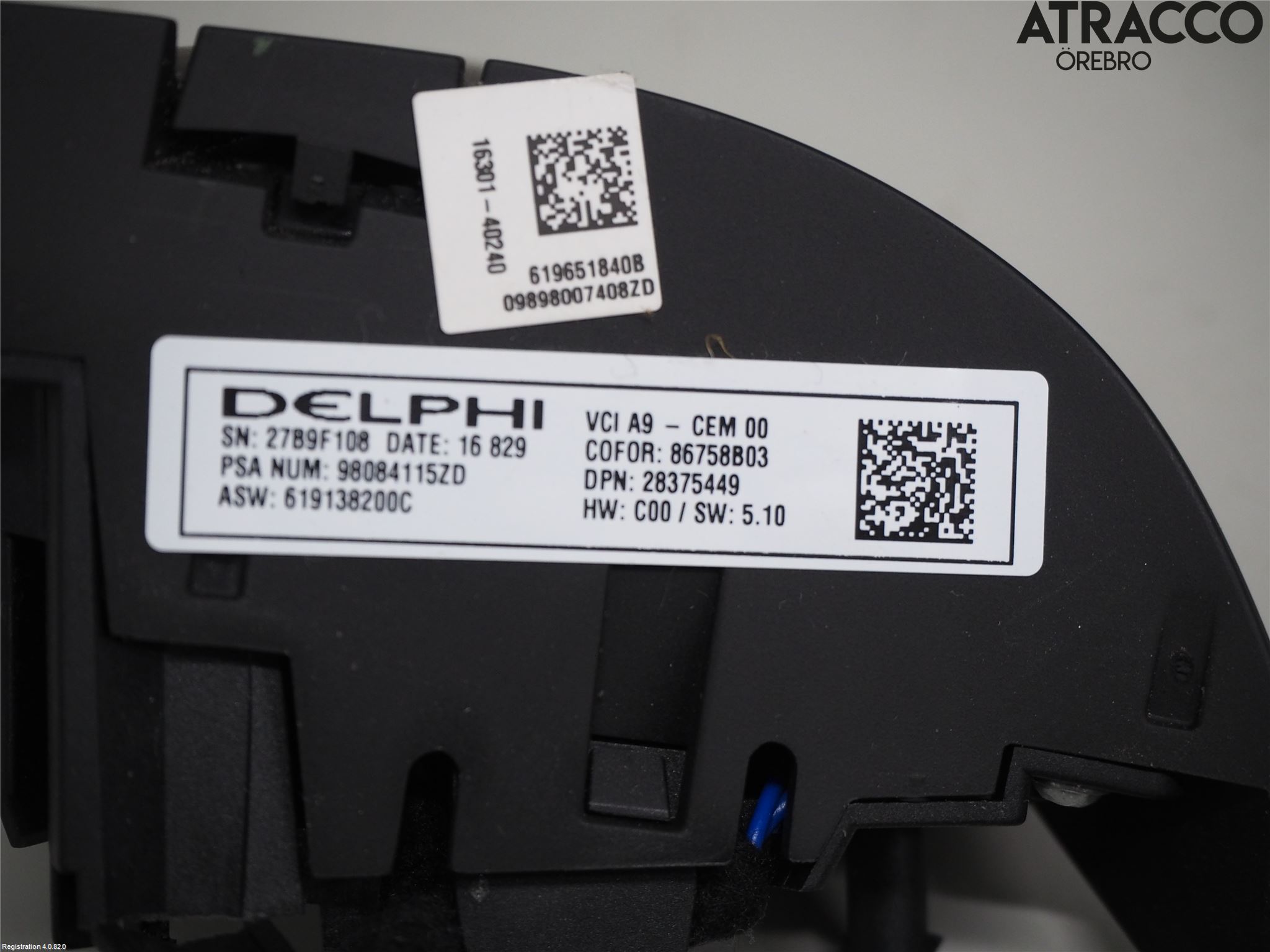 Peugeot 2008 13-20 Spak-Rattreglage Radio