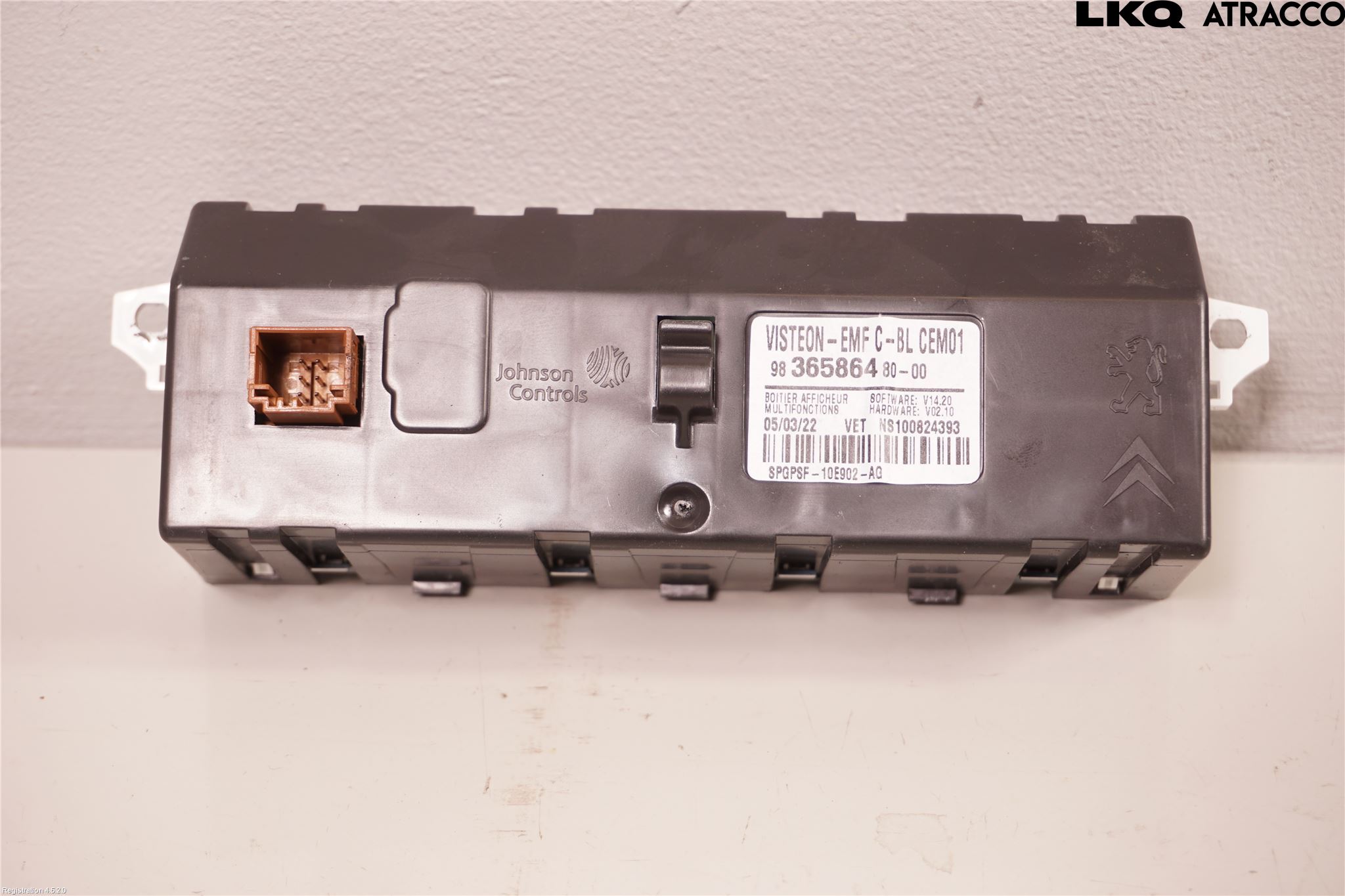 Peugeot EXPERT/E-EXPERT 17- Multifunktionsdisplay