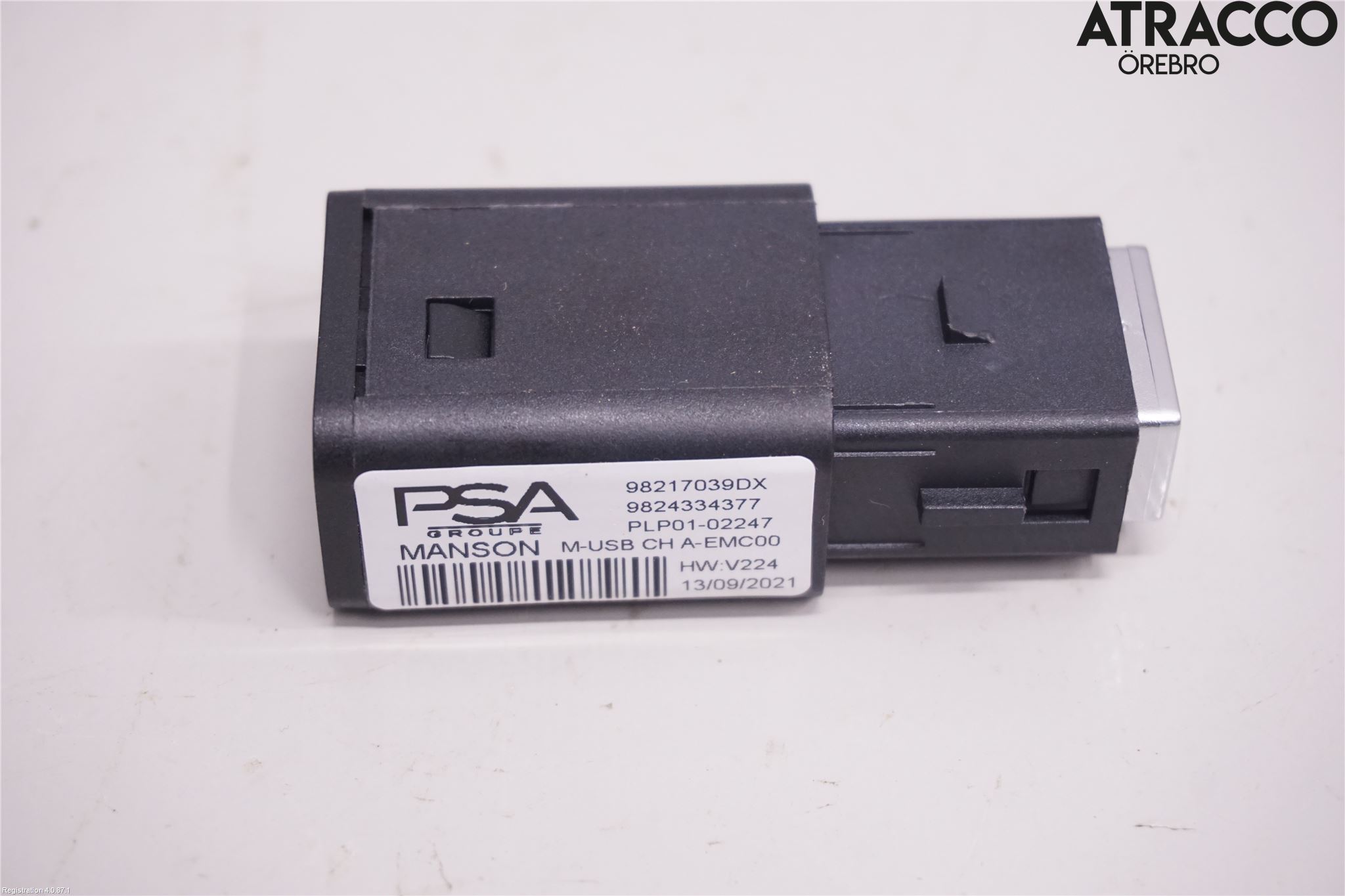 Citroen C4/E-C4 C4X/E-C4X III 21- Usb Connection