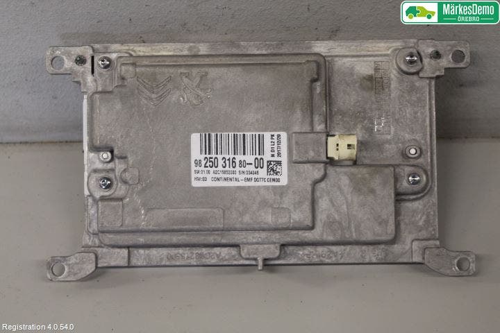 Citroen JUMPY/E-JUMPY 16- Bildskärm