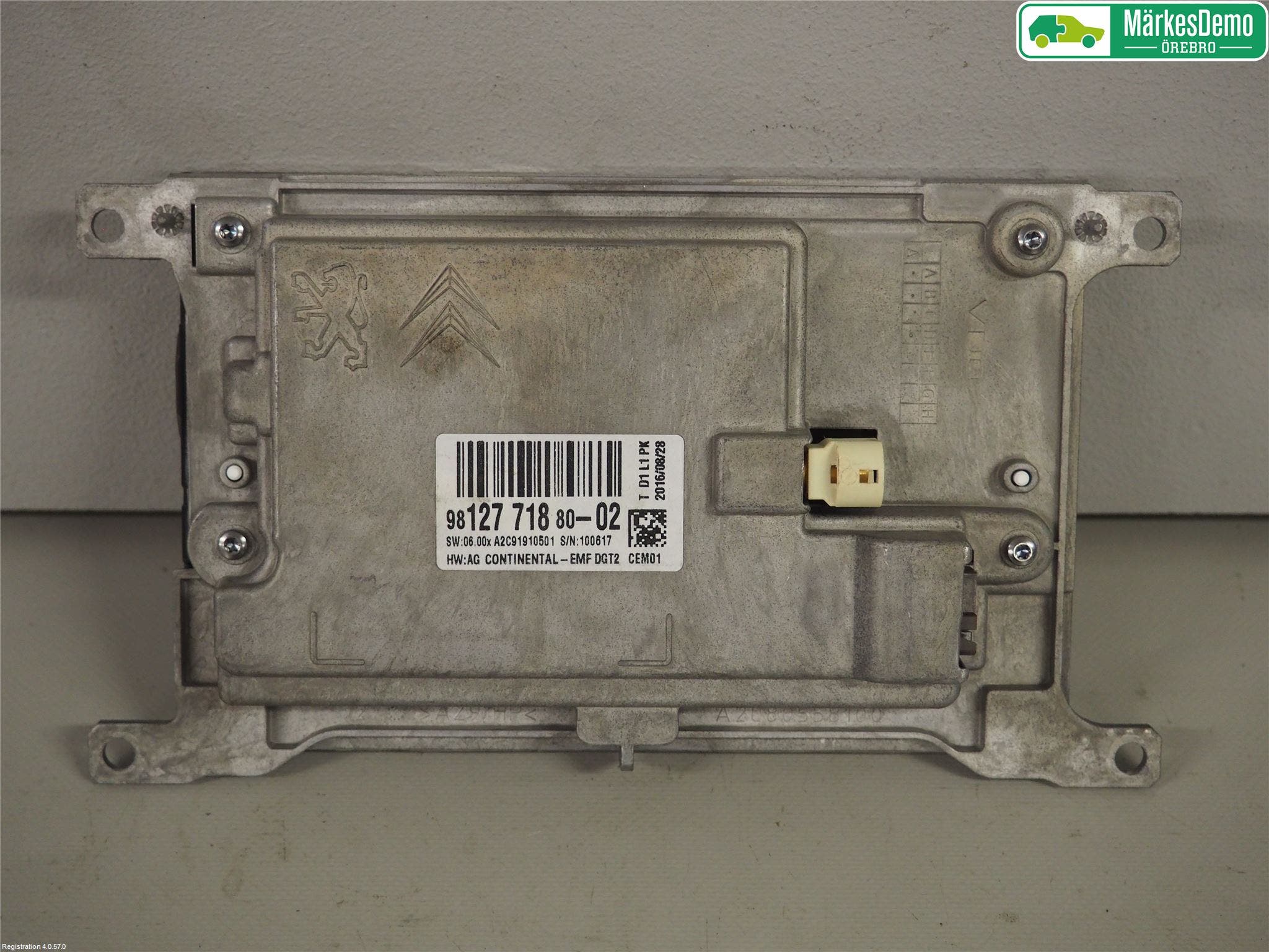 Peugeot 508 11-18 Bildskärm