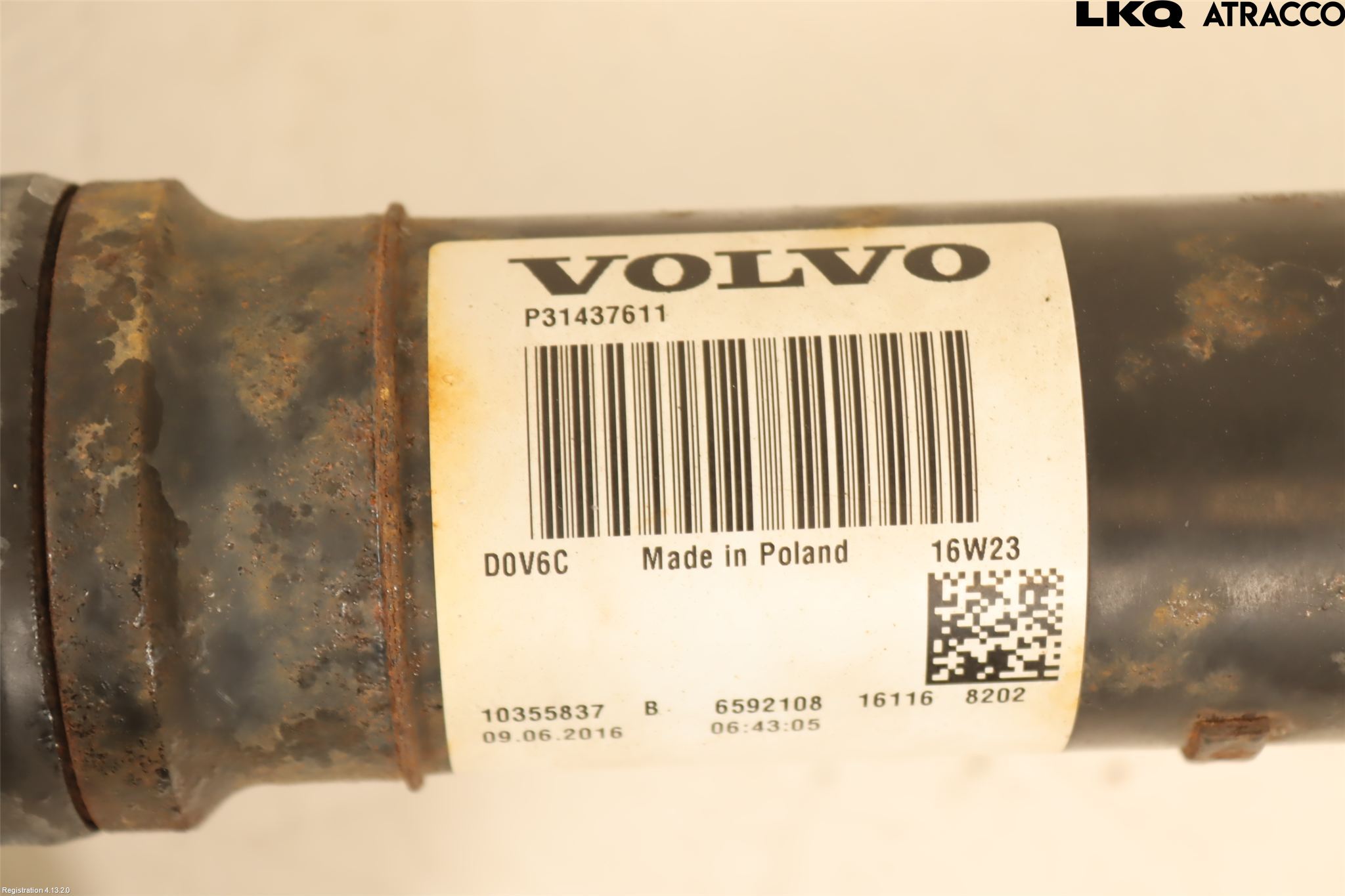 Volvo XC60 14-17 Mellanaxel Komp