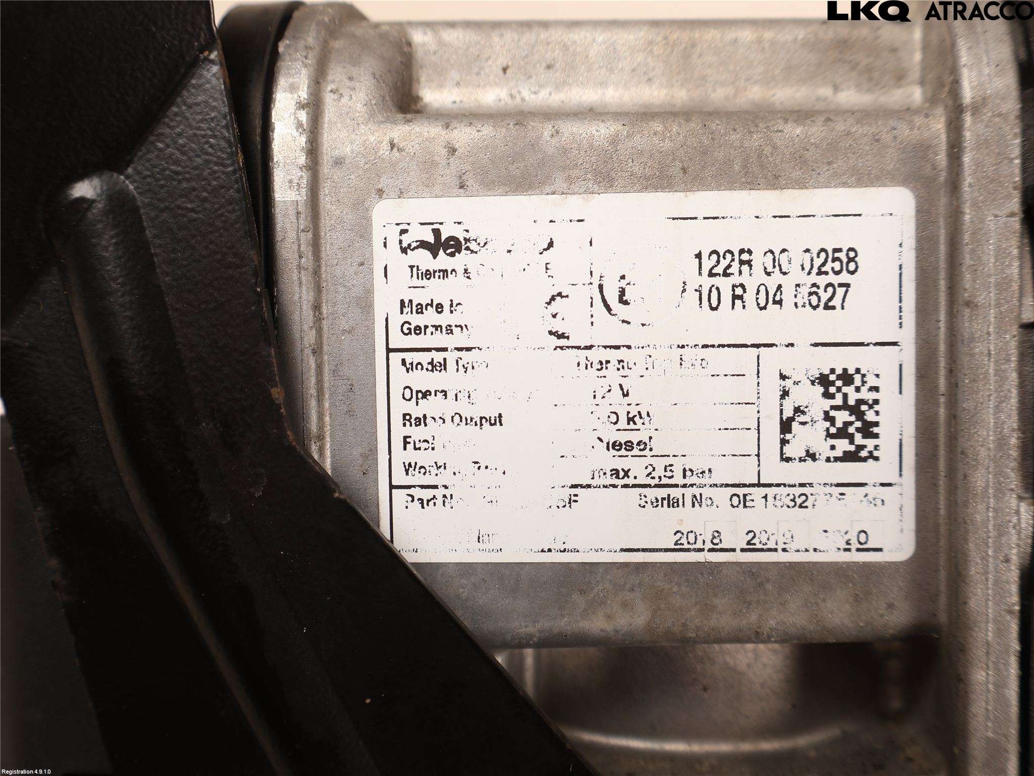 Volvo V90 17->> Dieselvärmare