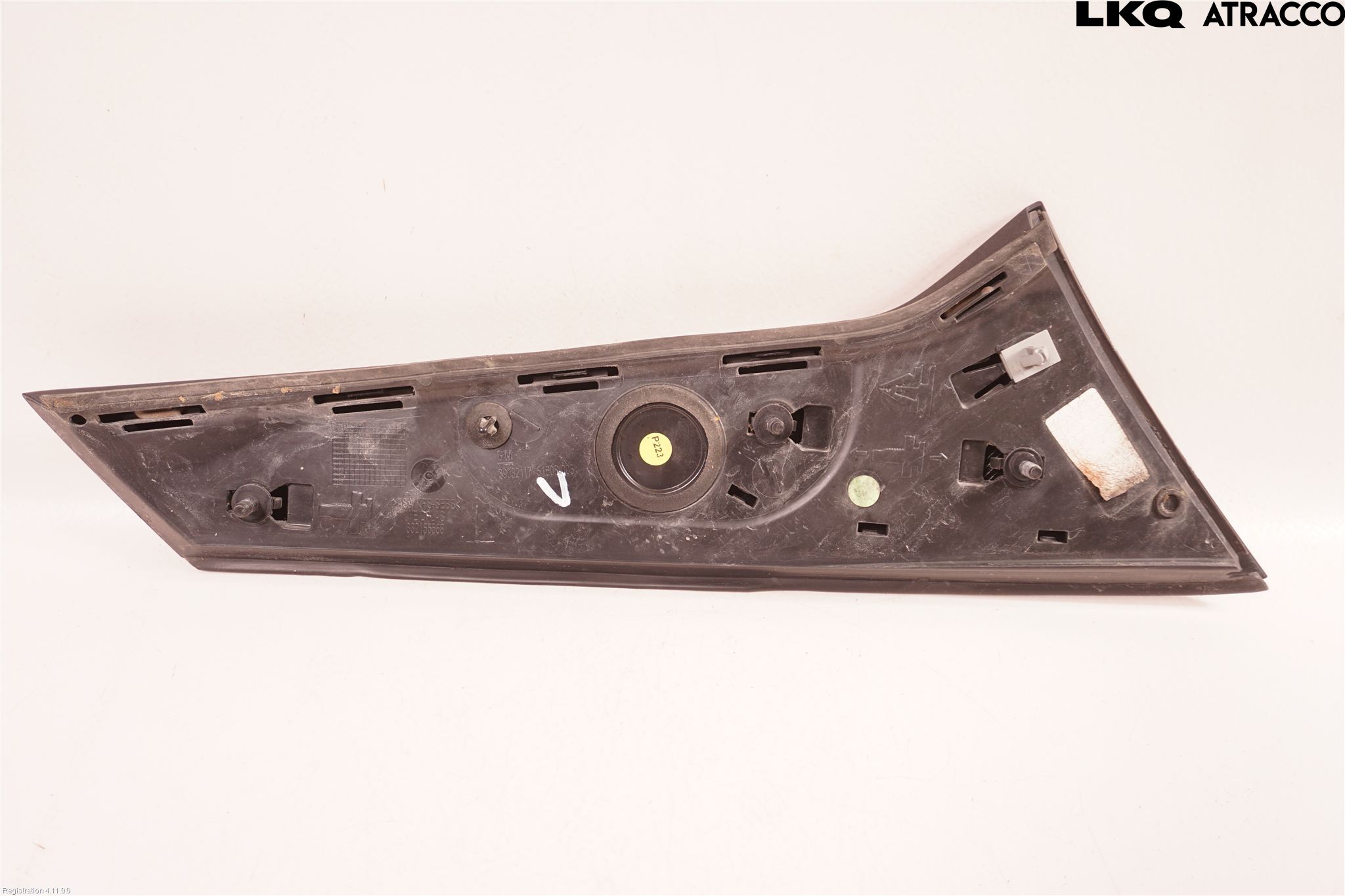 Opel ASTRA K 16-22 Spoiler Baklucka