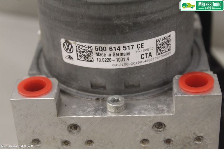 Volkswagen VW GOLF / E-GOLF VII 13-20 Abs Hydraulaggregat
